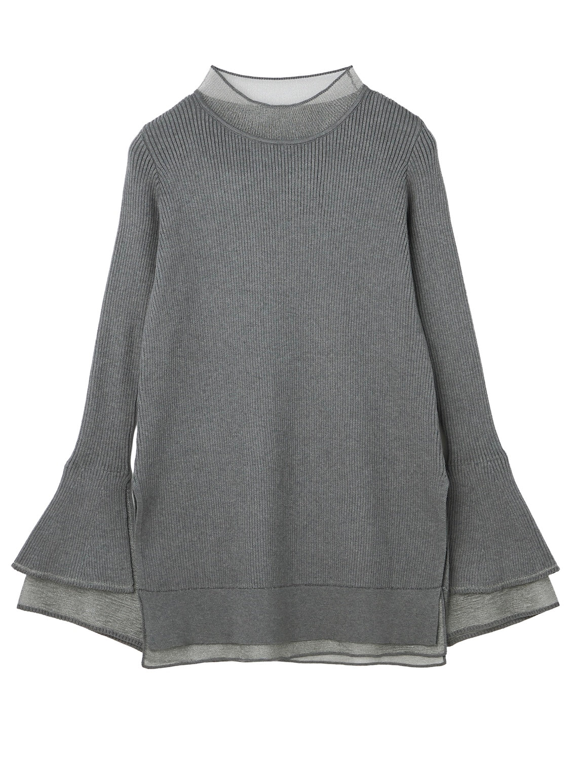 Sheer レイヤーカフス KNIT セットアップ