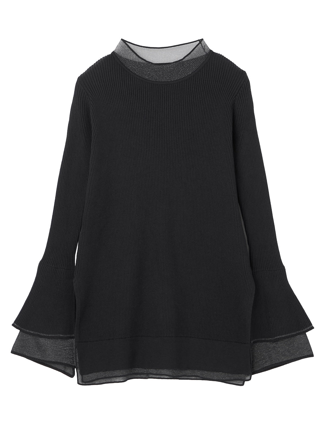 Sheer レイヤーカフス KNIT セットアップ
