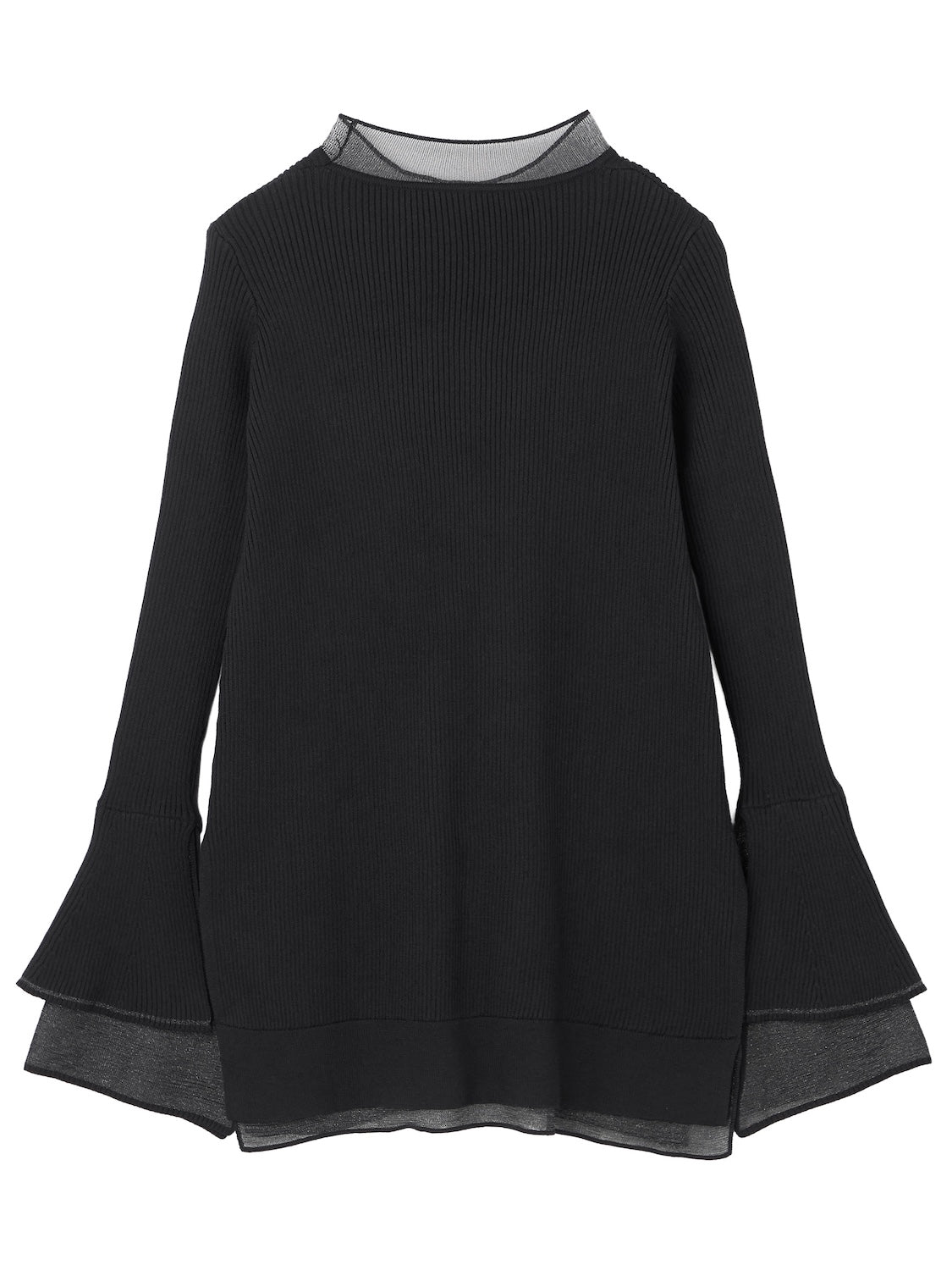 Sheer レイヤーカフス KNIT セットアップ
