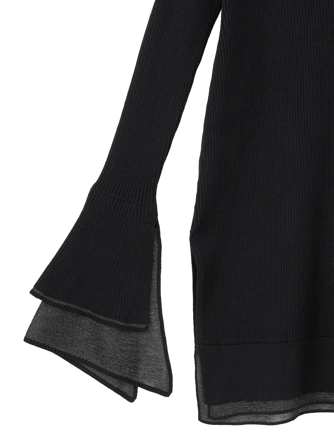 Sheer レイヤーカフス KNIT セットアップ