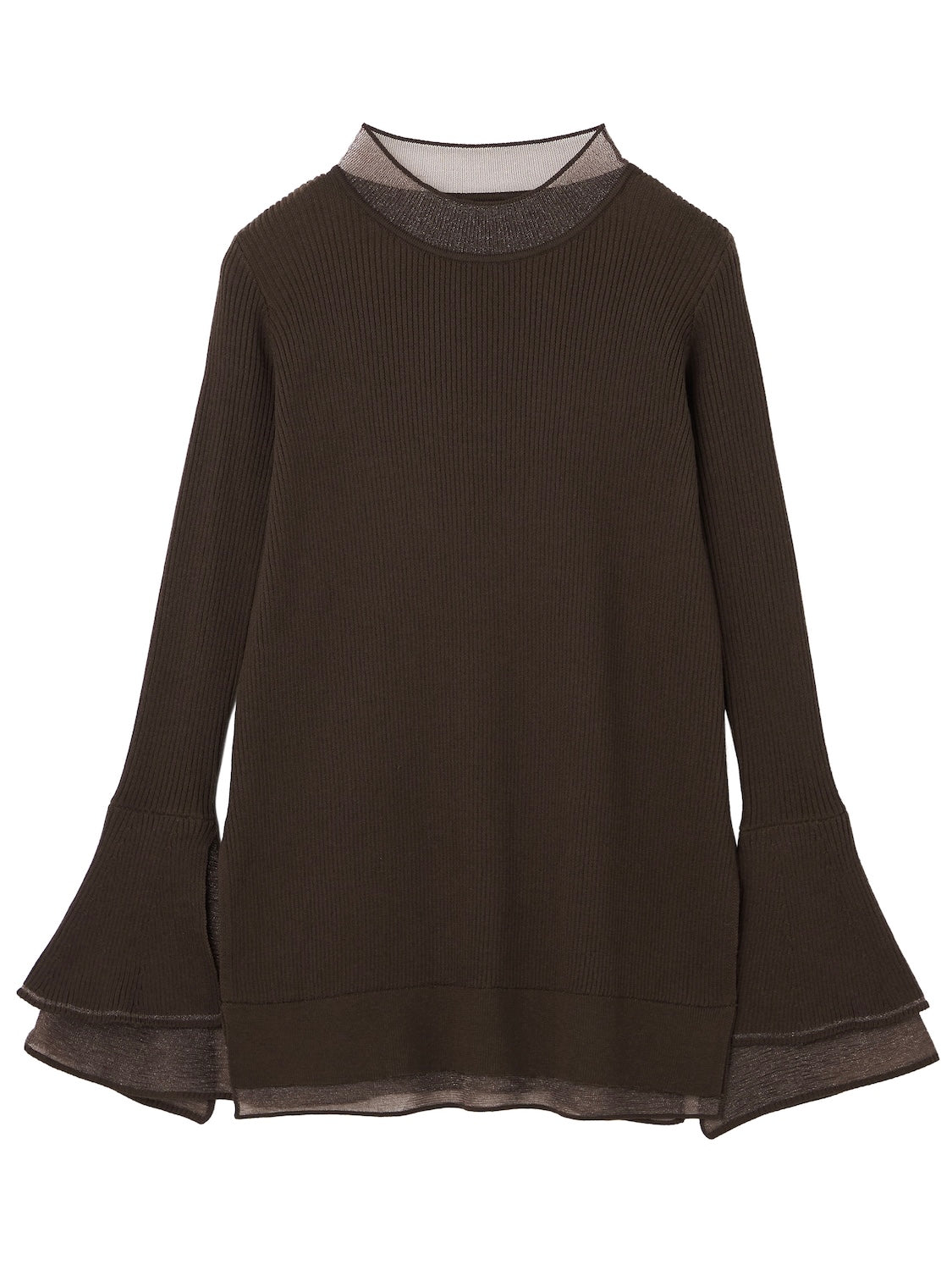 Sheer レイヤーカフス KNIT セットアップ