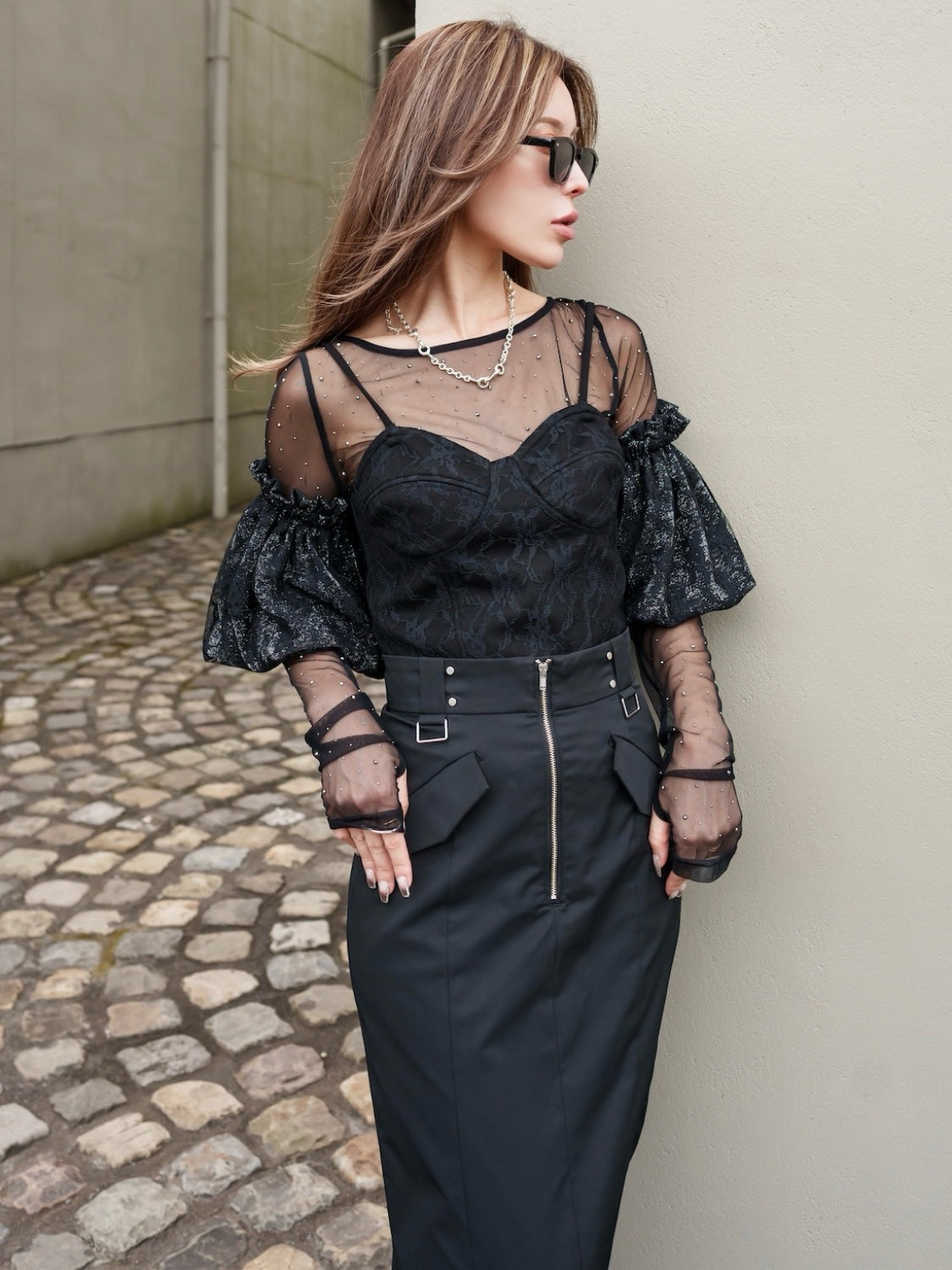 Lace Layer Bolero & Bustier