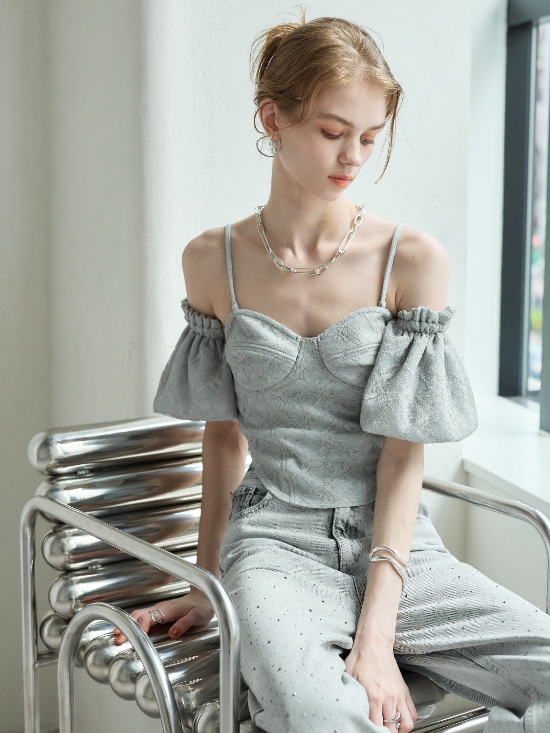 Lace Layer Bolero & Bustier