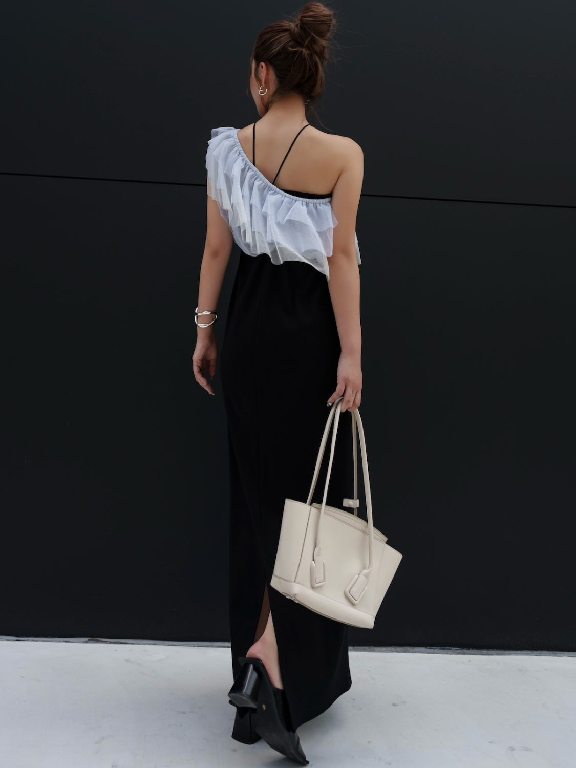 Glitter Tulle Layered One-piece