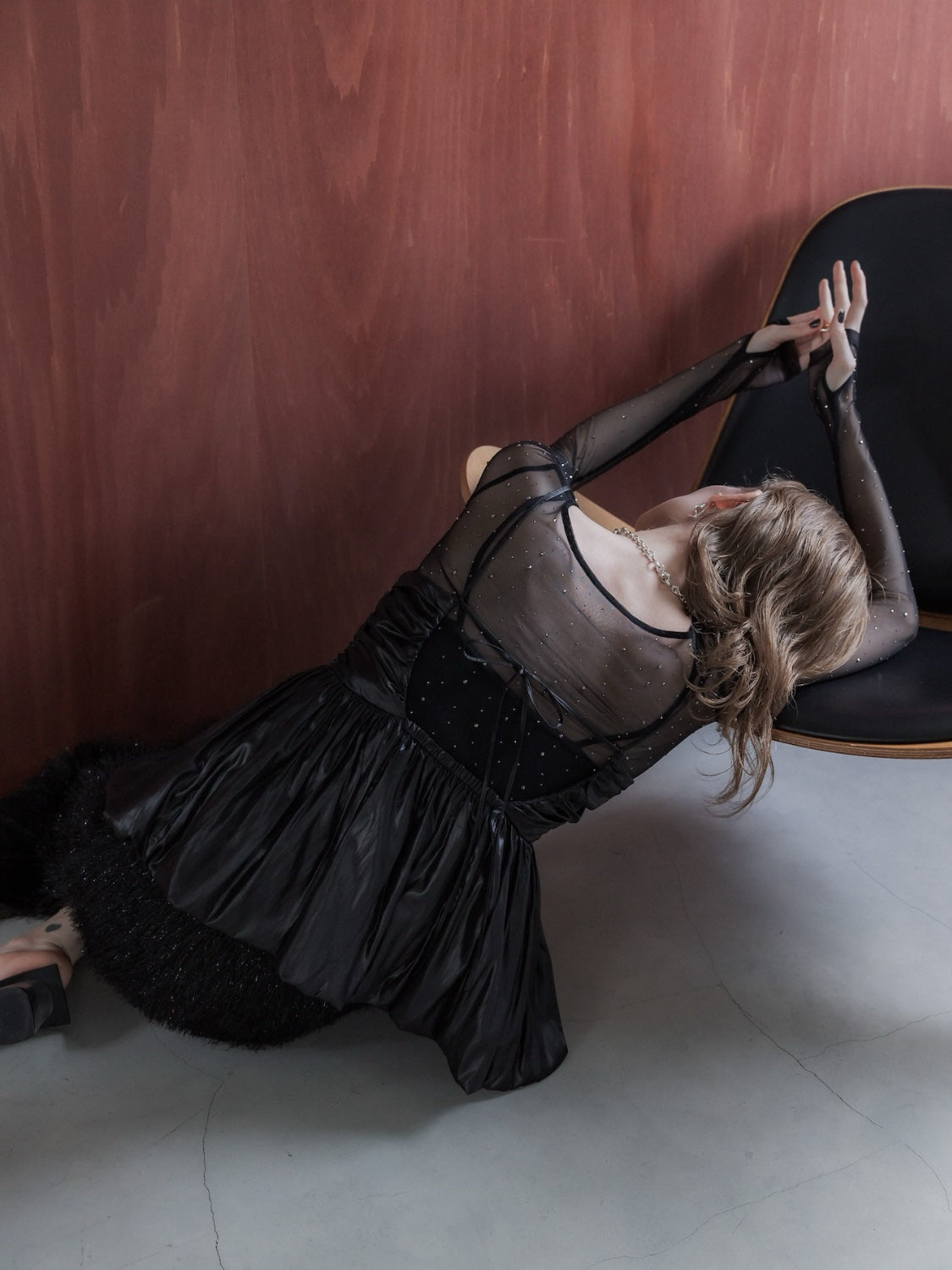 ストーン Sheer ロングスリーブ