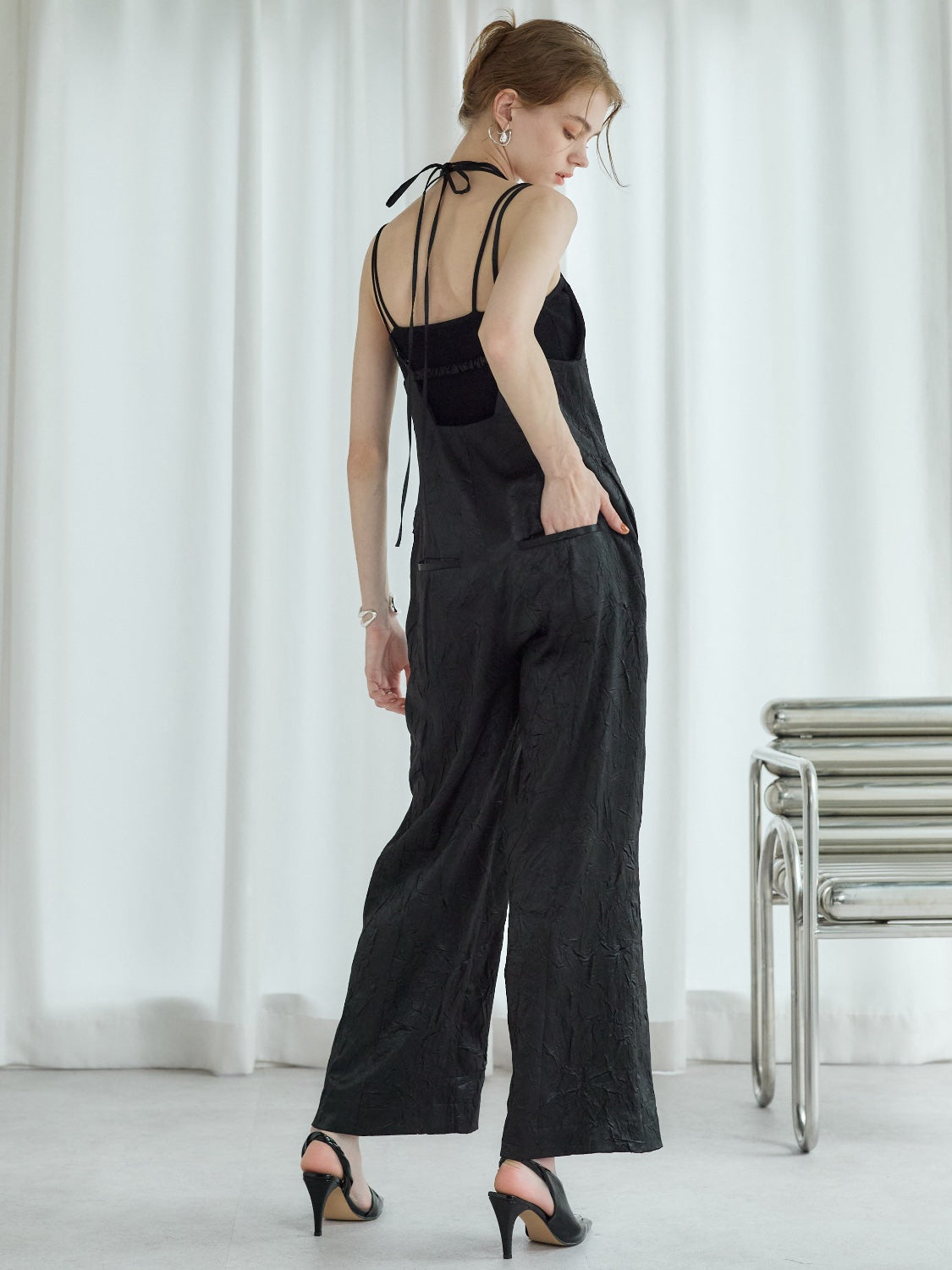 MODEL:175cm<br>COLOR:グレージュ