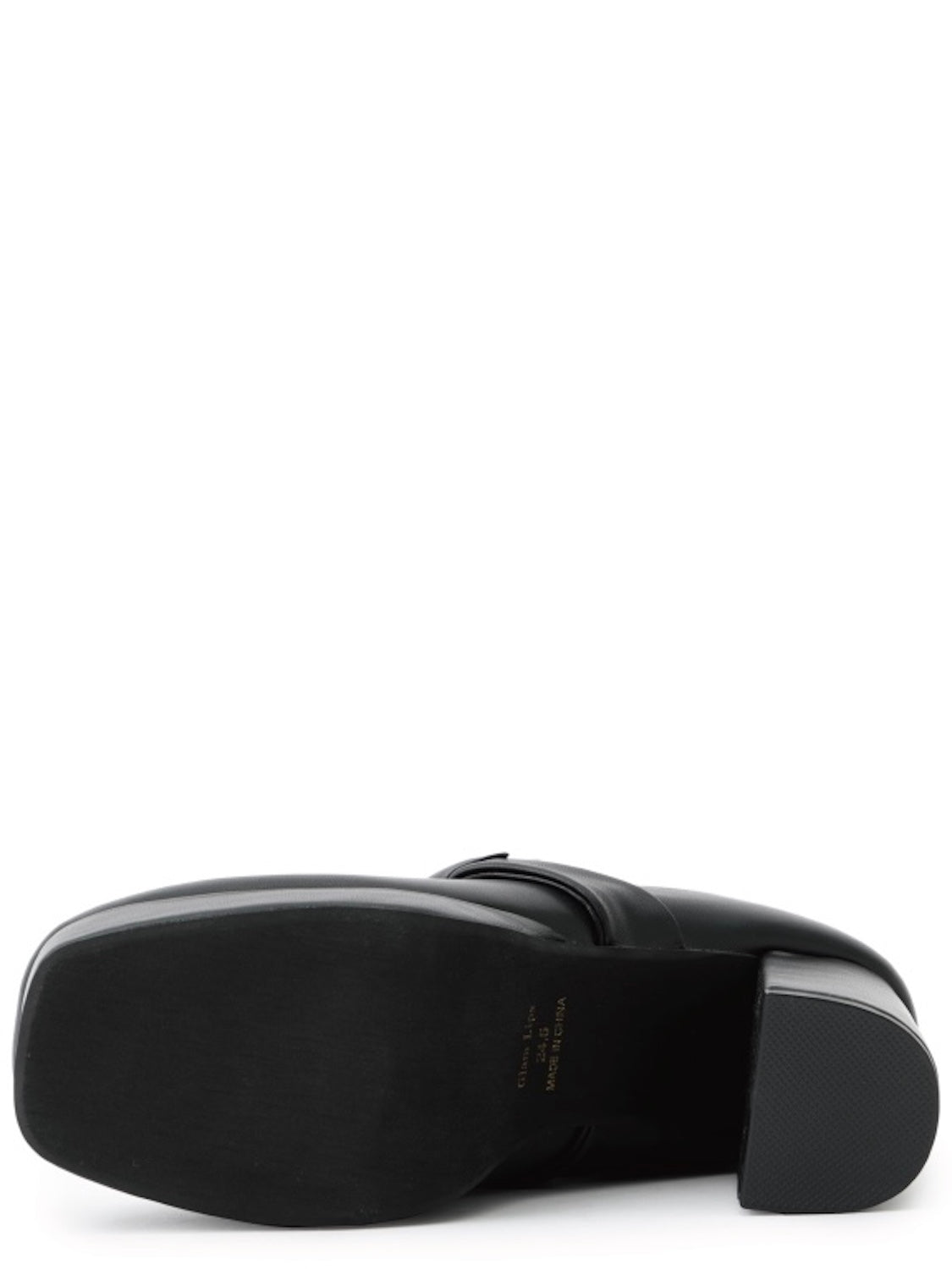 Padded High-heel Loafers
