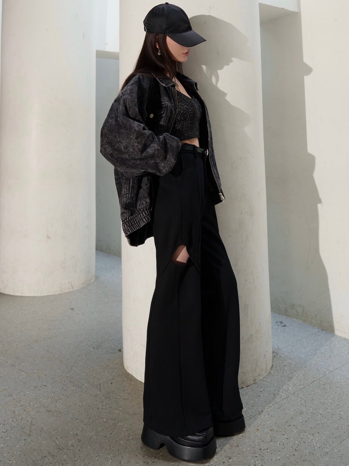 サイドホール Sweat スラックス