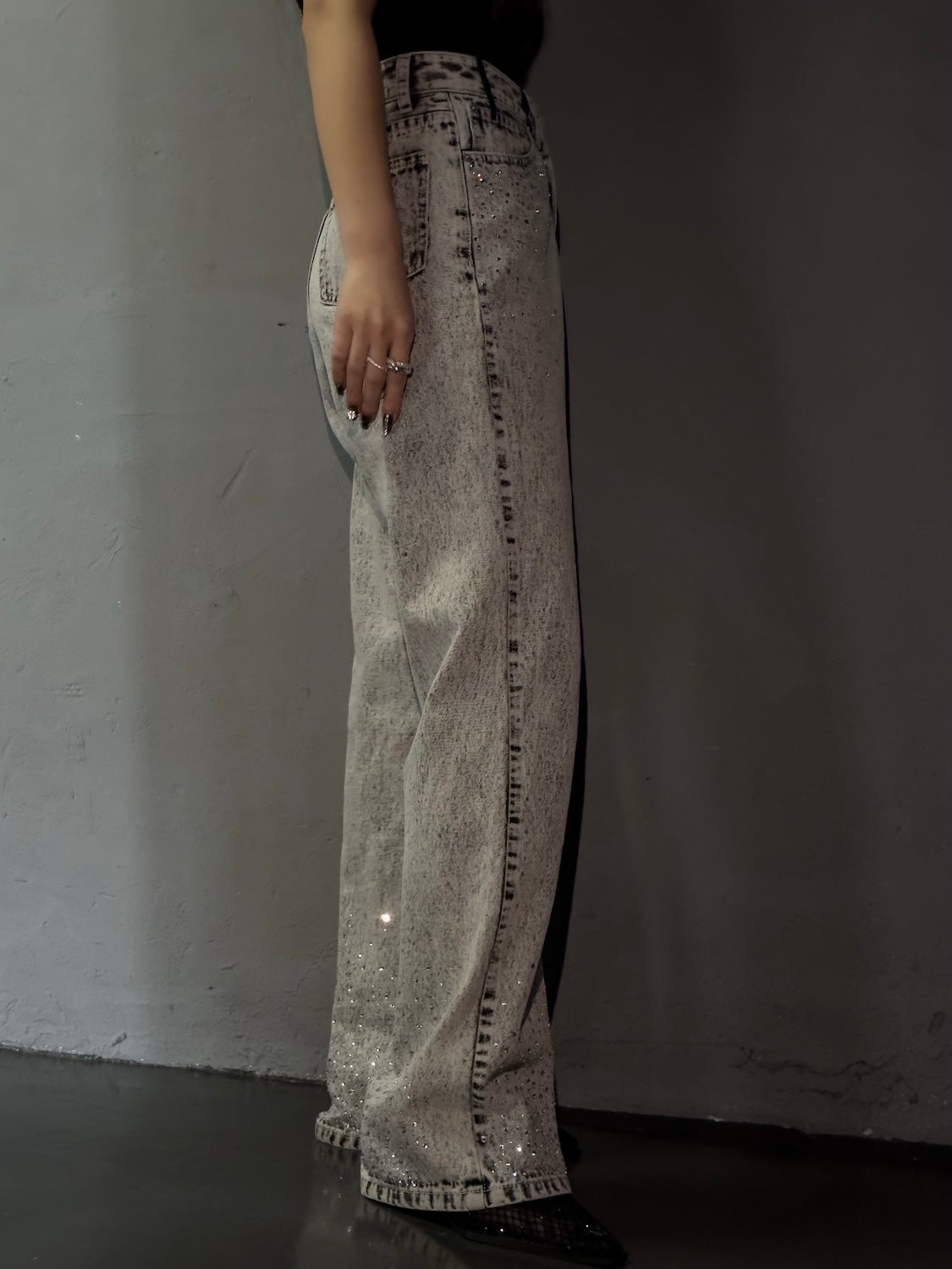 グラデストーン ストレート DENIM