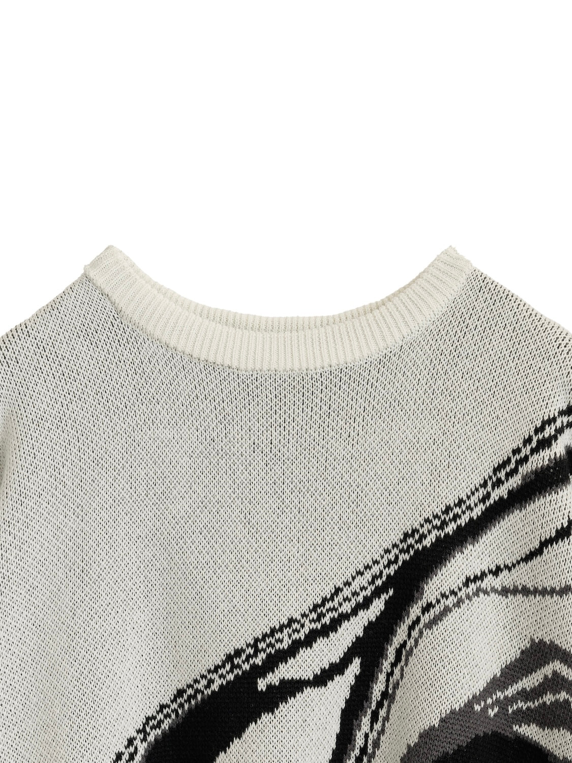 Marble Long-sleeve Pullover