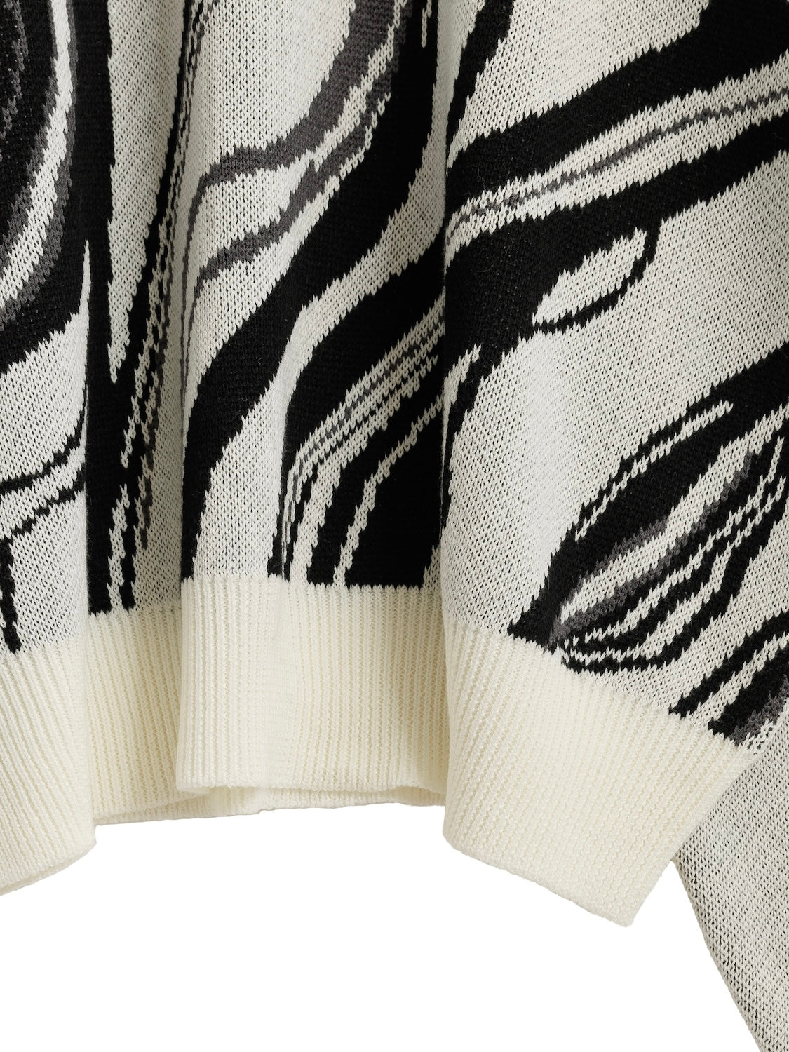 Marble Long-sleeve Pullover