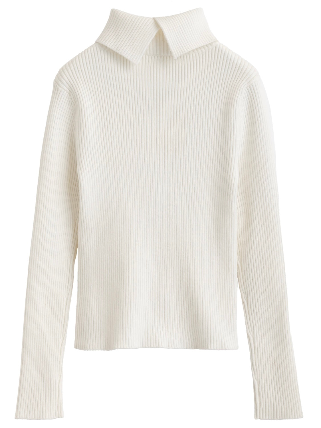 Slit Turtle Knit Top