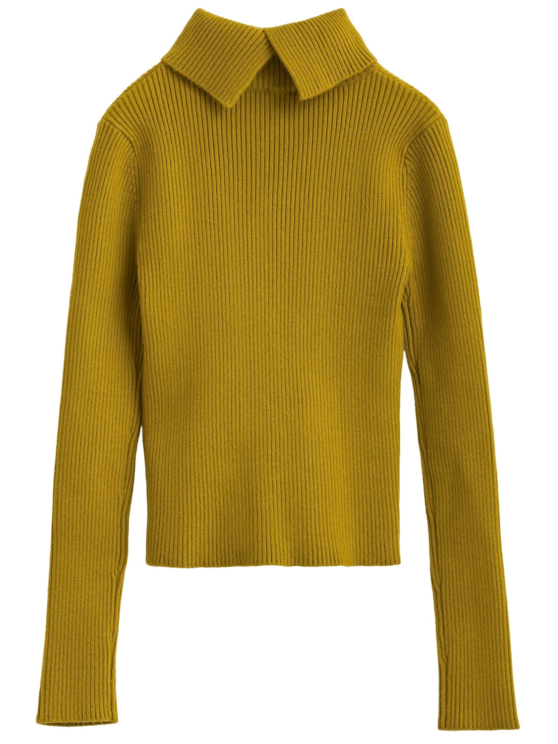 Slit Turtle Knit Top