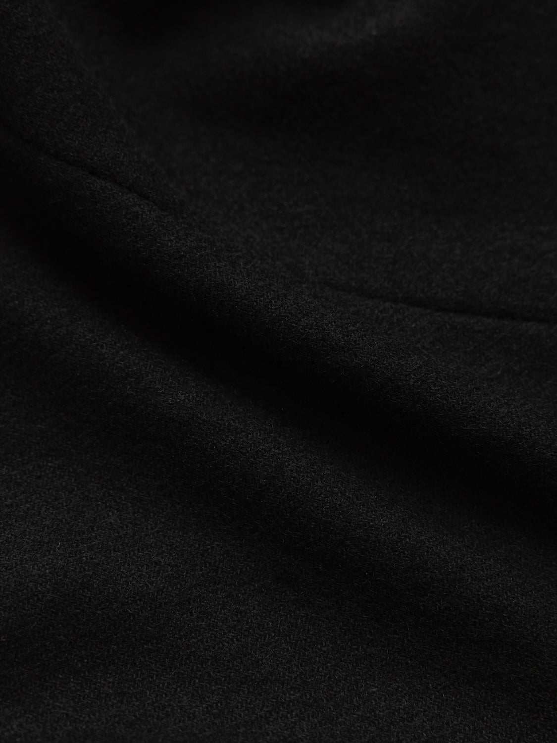 Wool twill short jacket