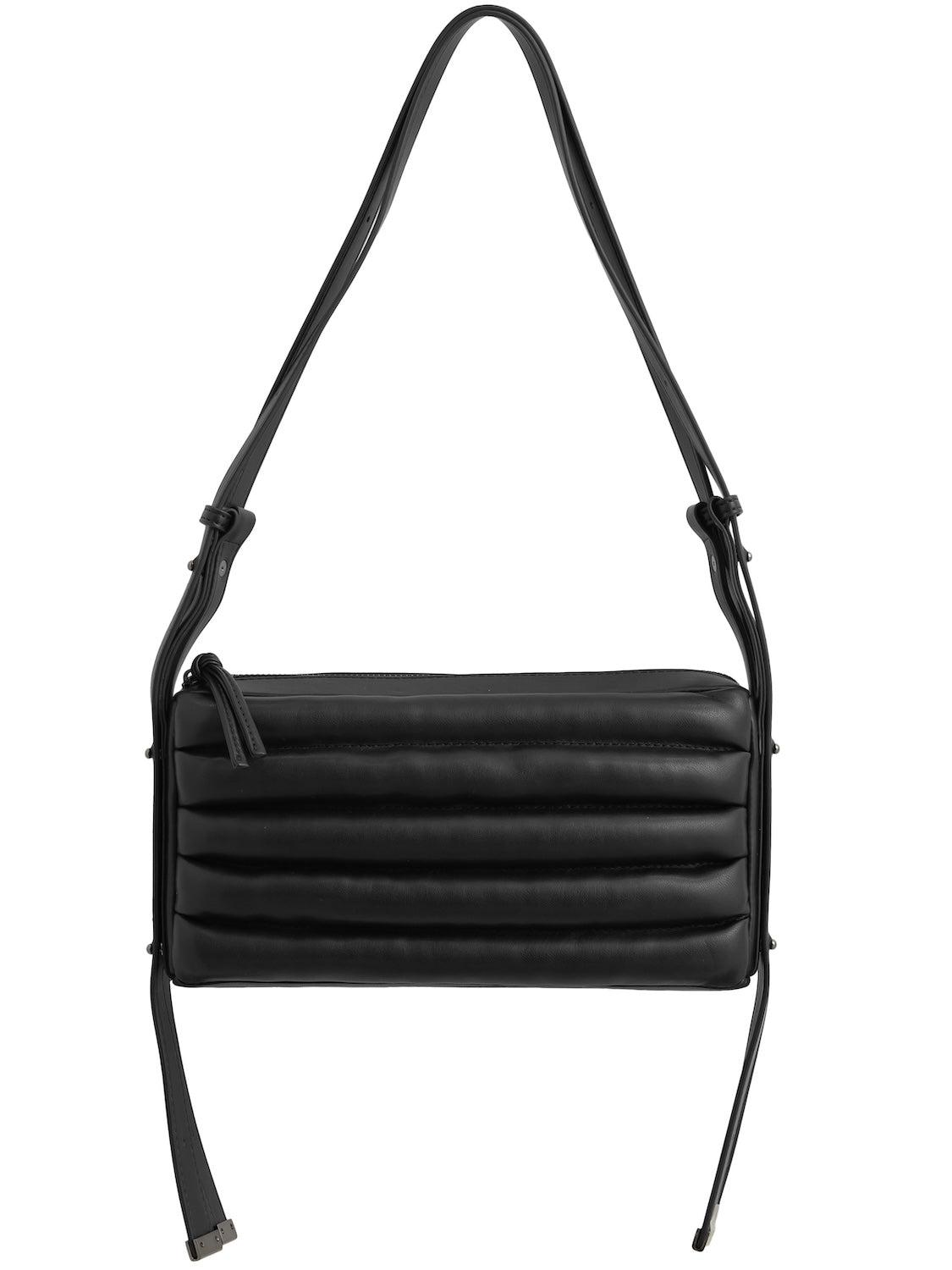 Quilted leather shoulder bag