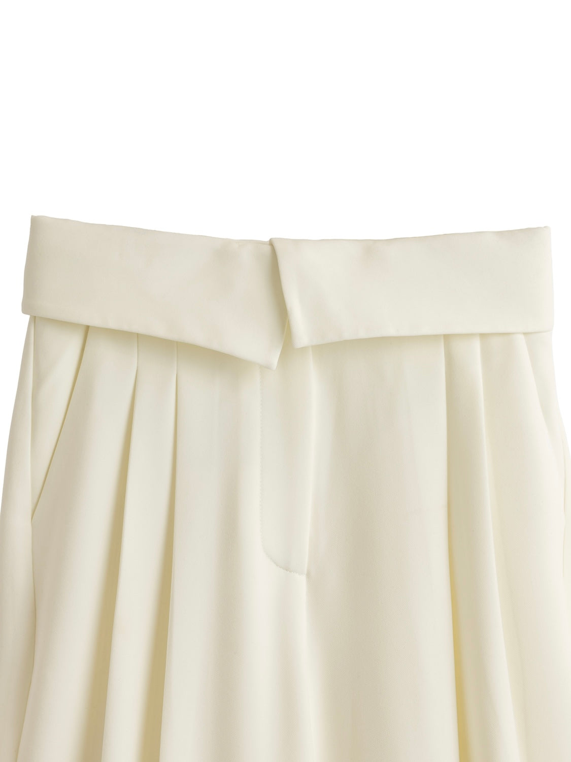Design Waist Wide Pants