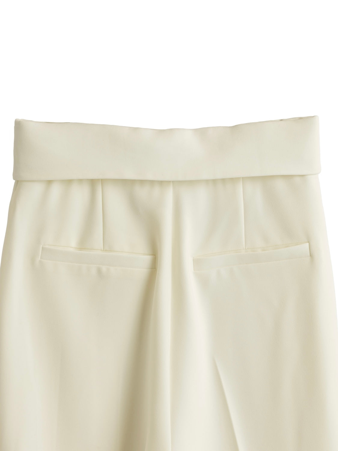 Design Waist Wide Pants