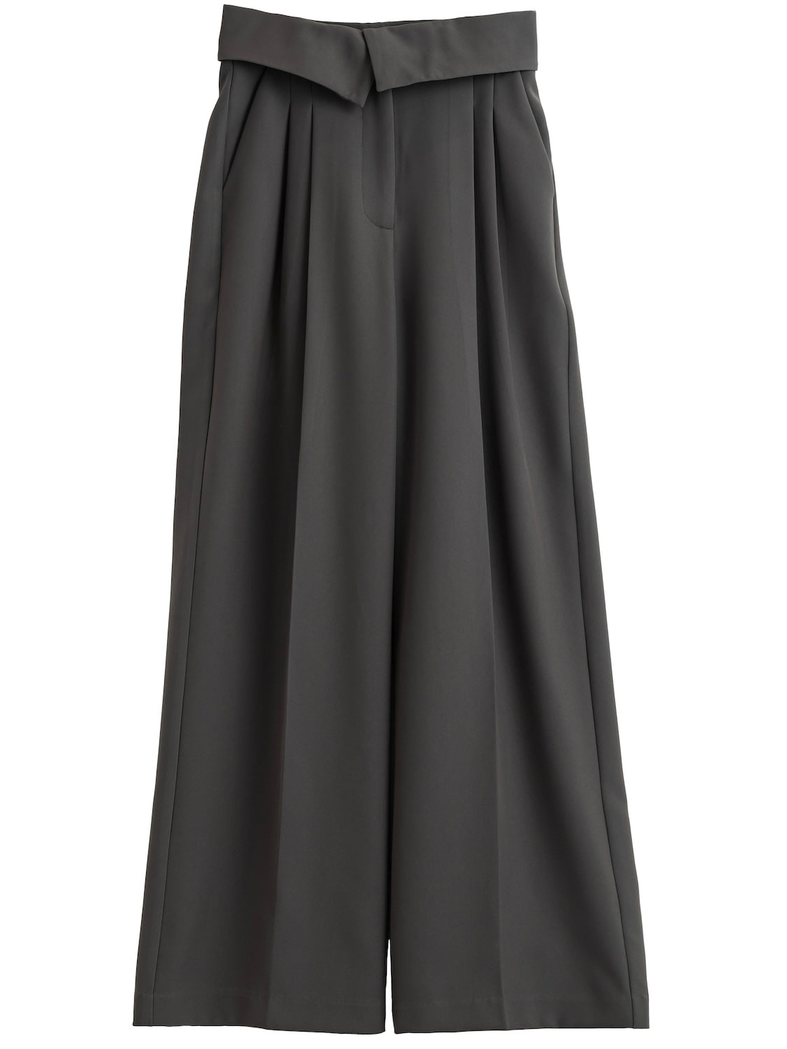 Design Waist Wide Pants