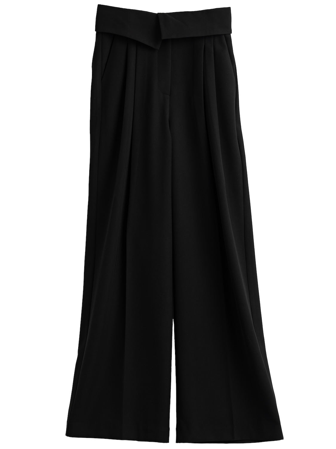 Design Waist Wide Pants