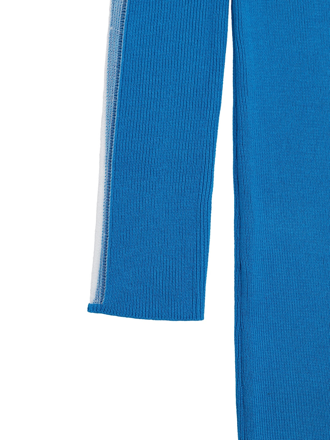 Mesh ライン スリーブ ワンピース