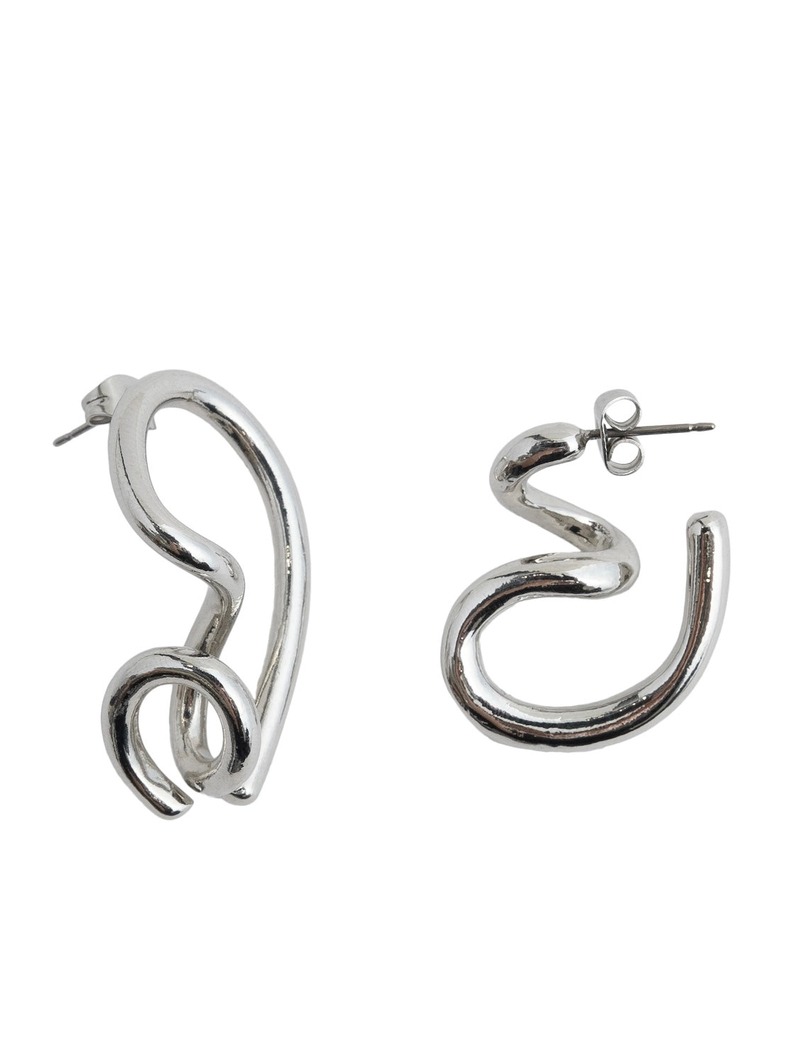 Asymmetrical Design Earrings