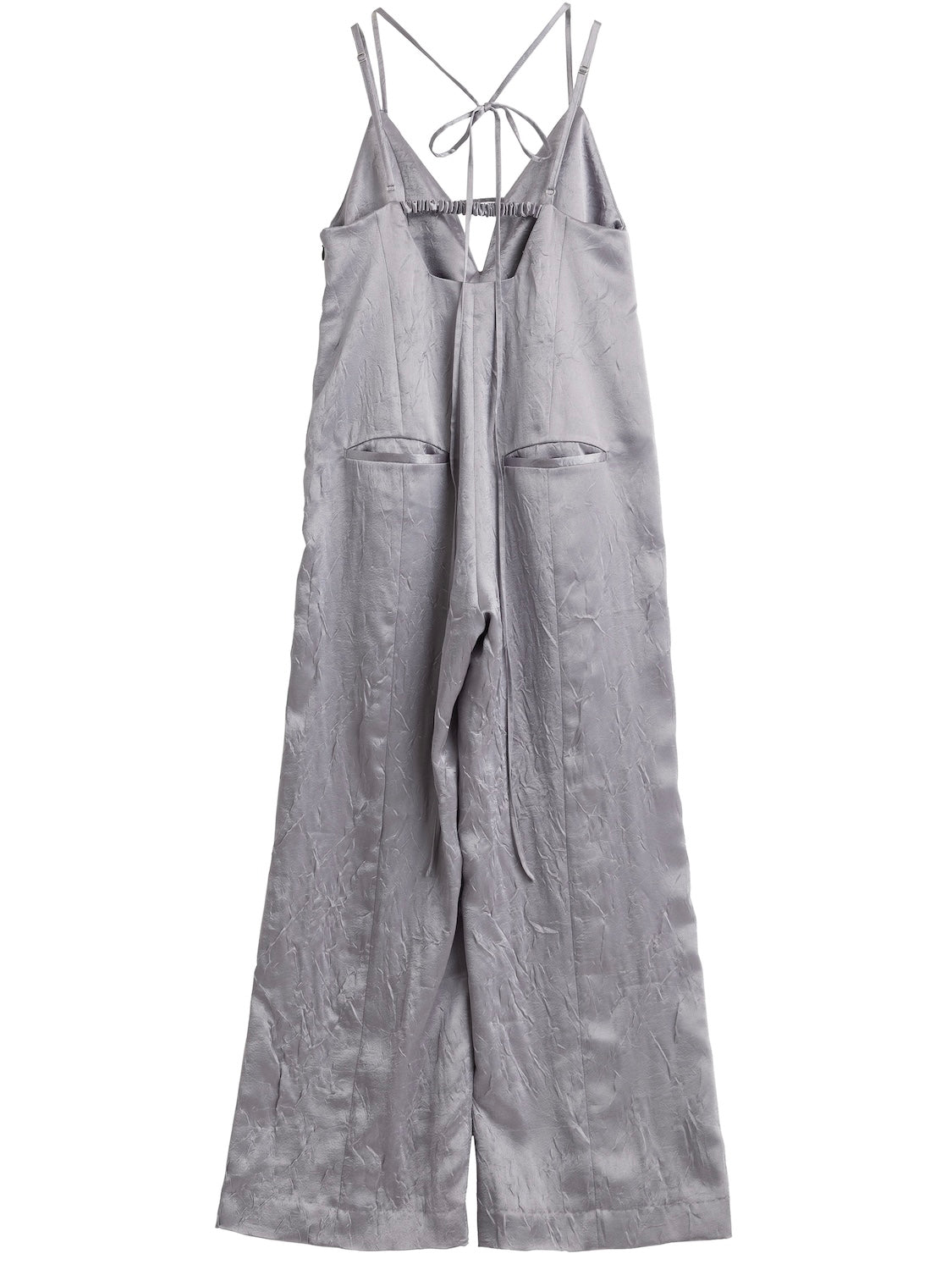 Glossy Washer Satin Romper