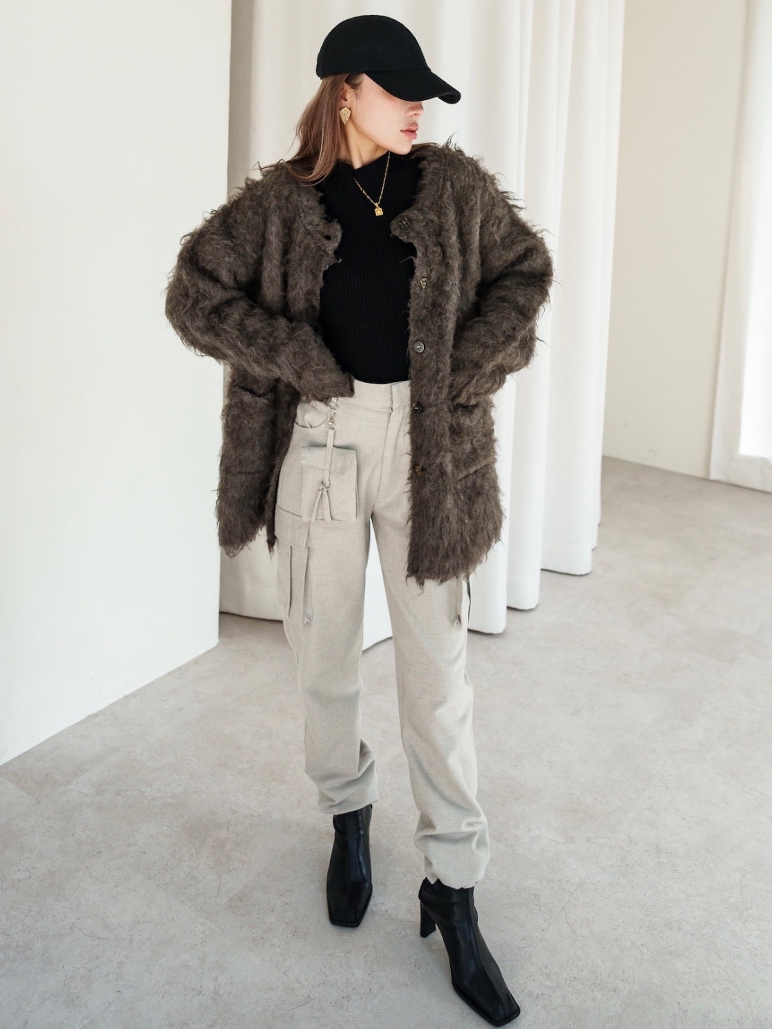 Wool Cargo Pants