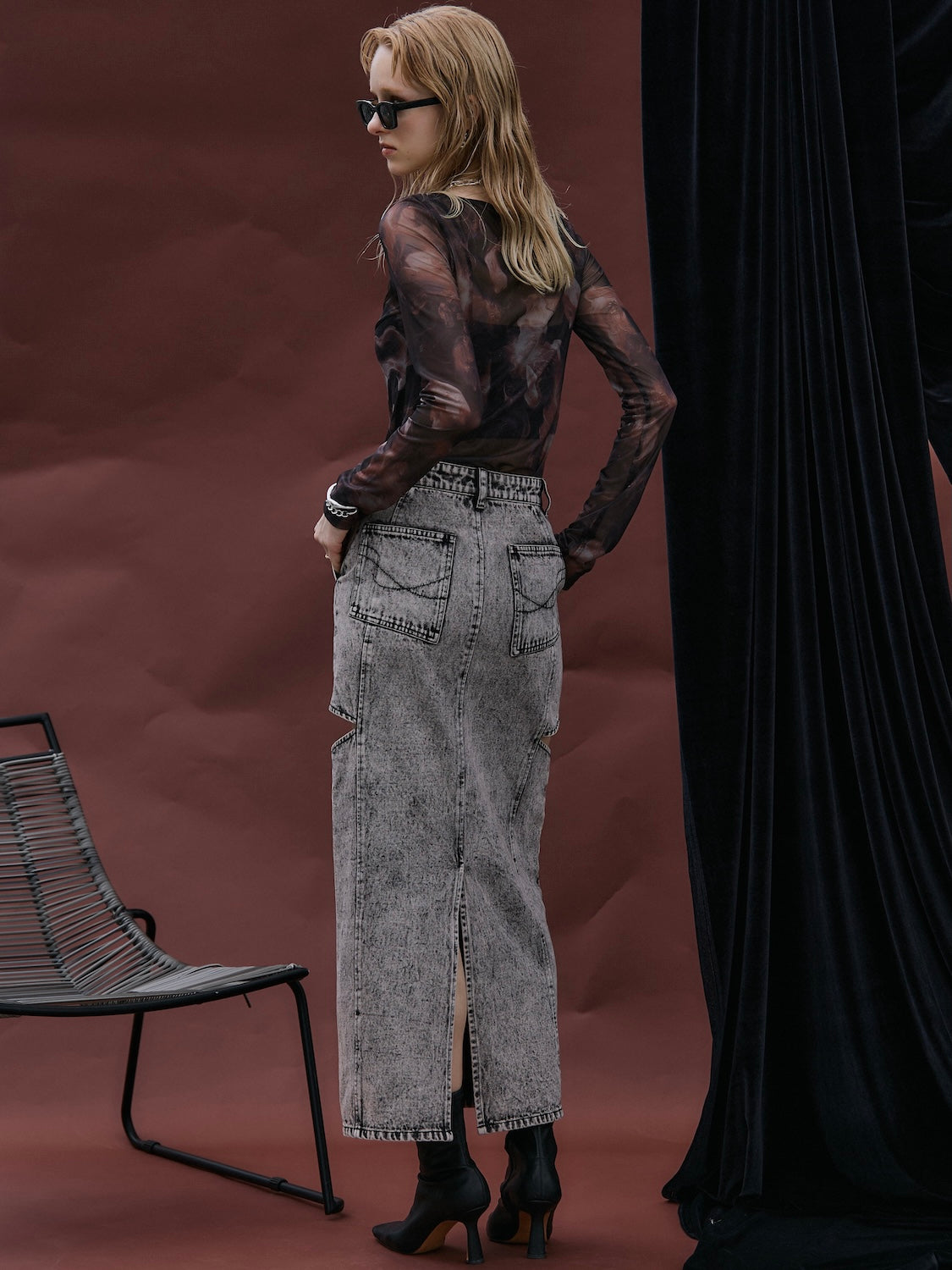 アートデザイン Sheer トップス