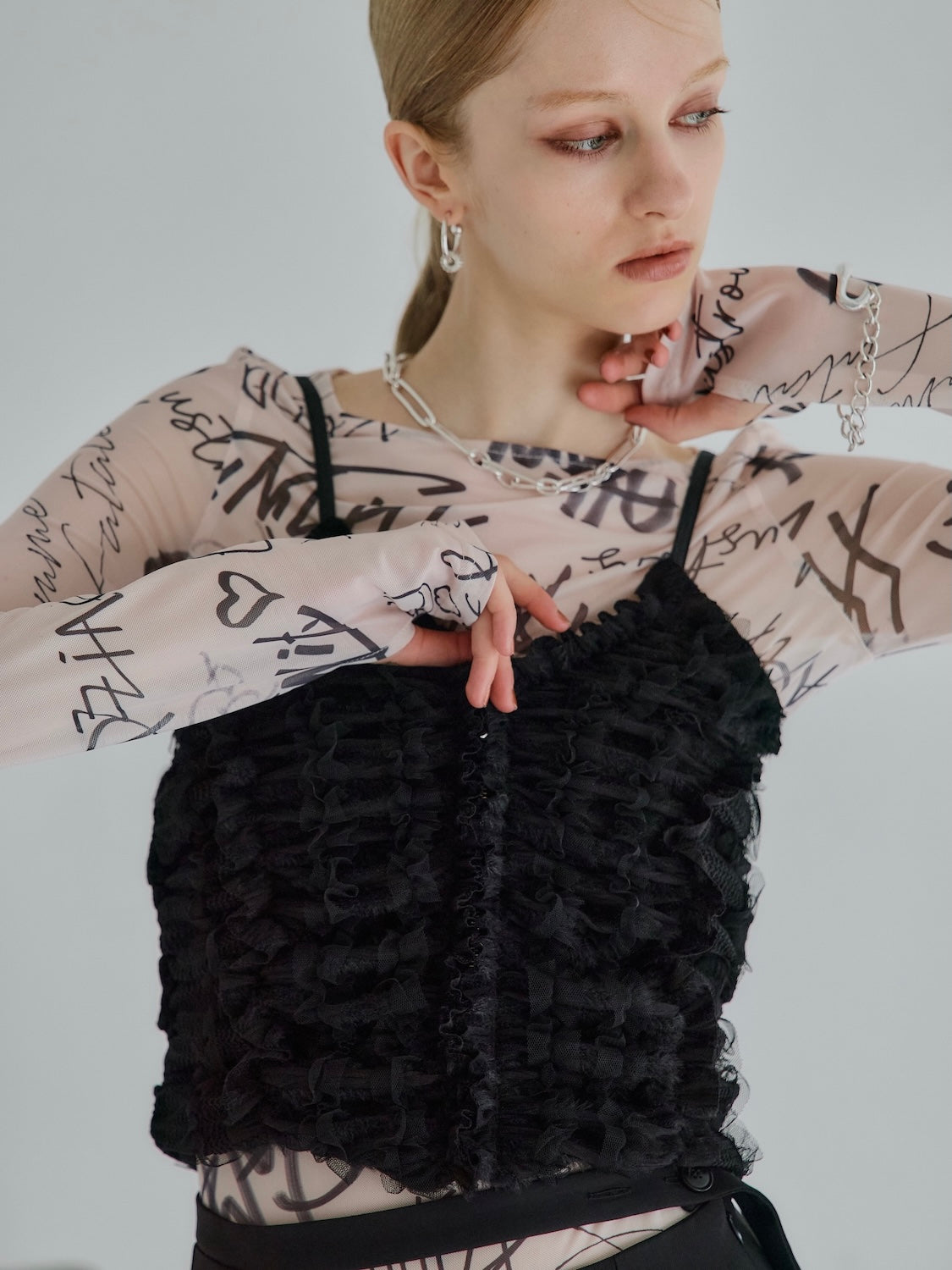 アートデザイン Sheer トップス