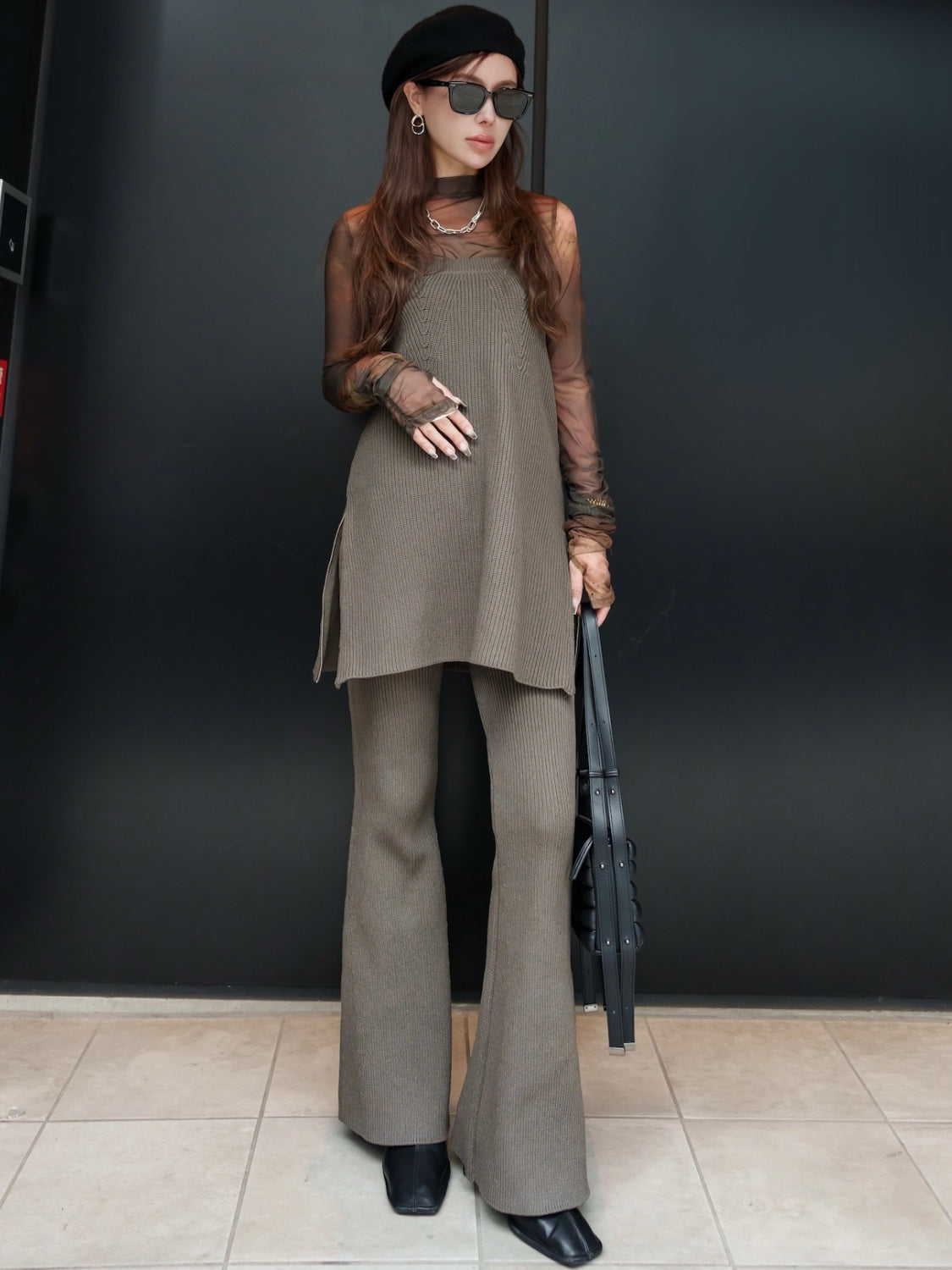 Bear Tunic Knit Setup
