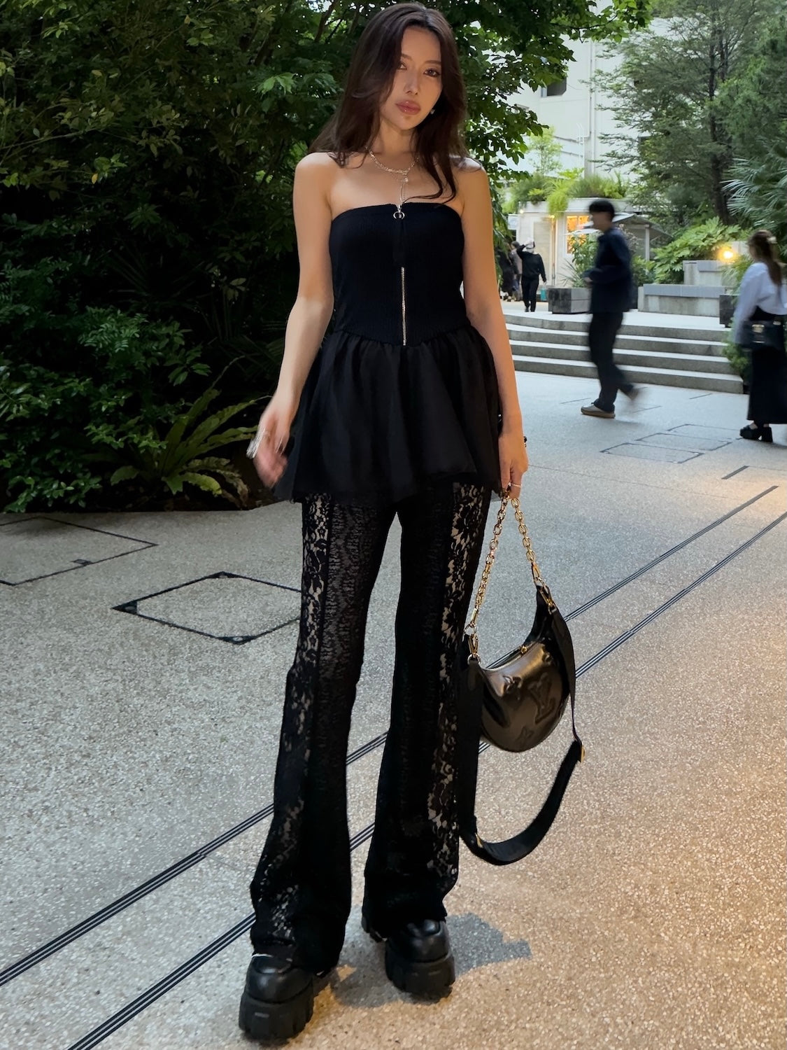 MODEL:159cm<br>COLOR:ブラック