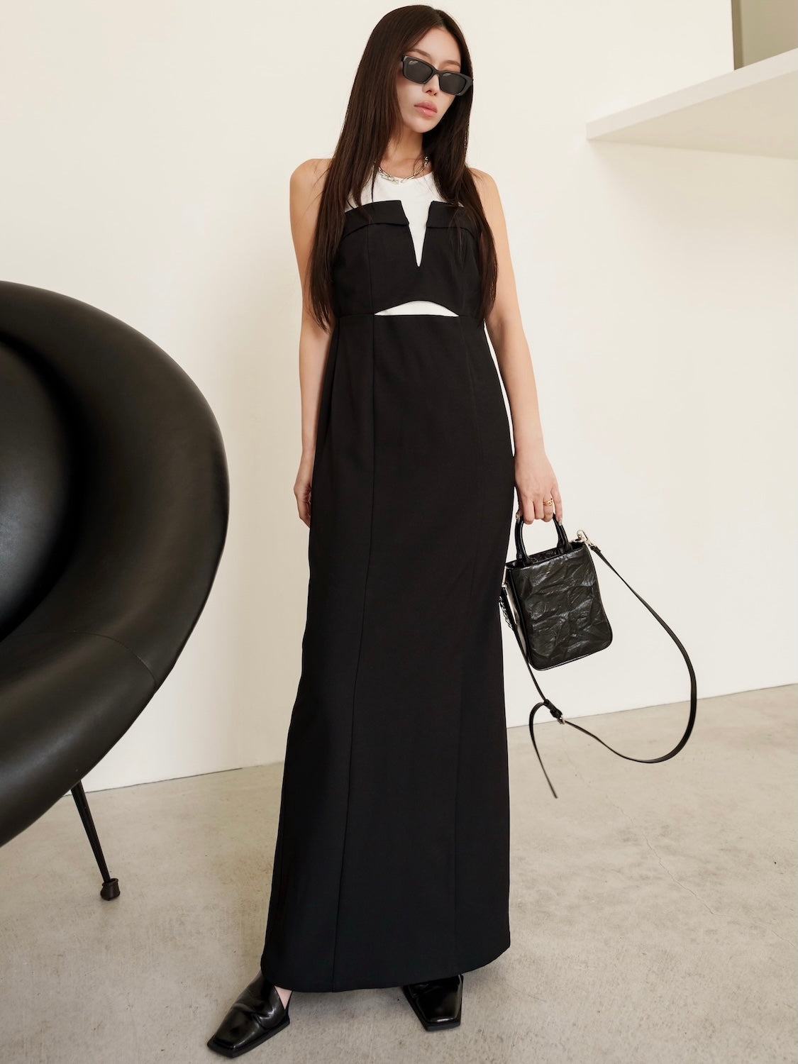 Rib ドッキング ワンピース