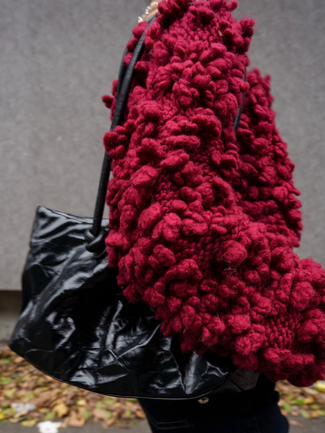 Wool Hand KNIT プルオーバー