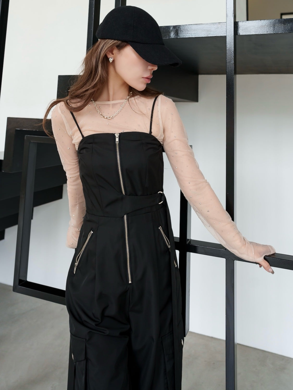 ストーン Sheer ロングスリーブ