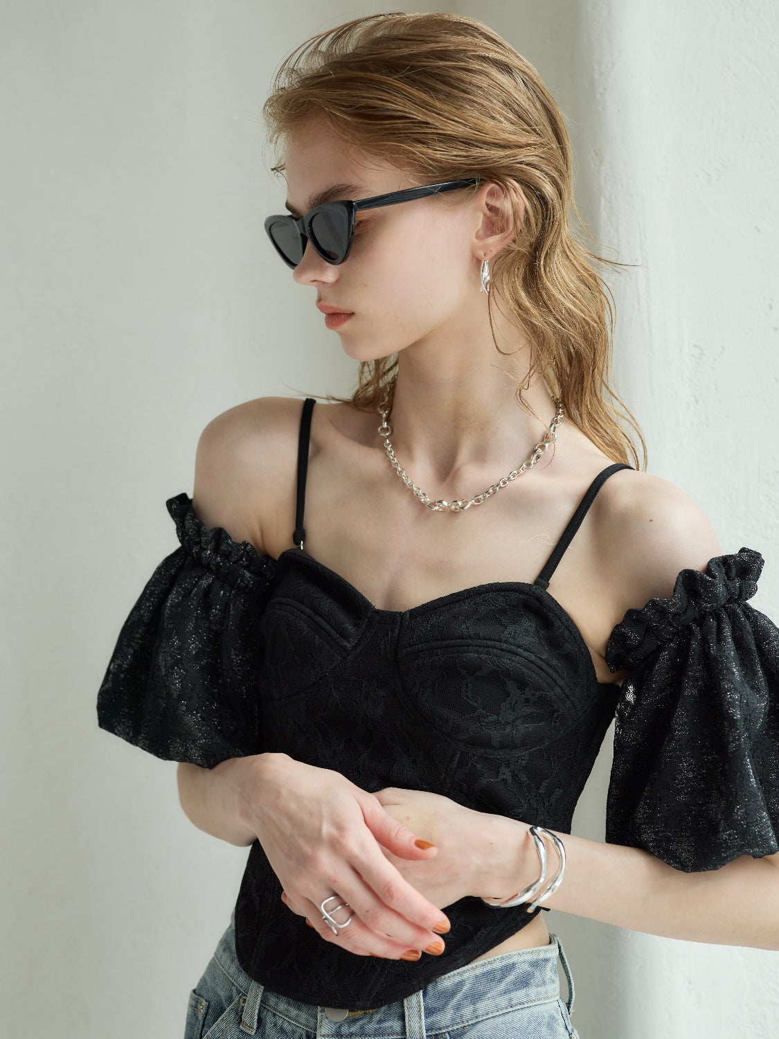 Lace Layer Bolero & Bustier