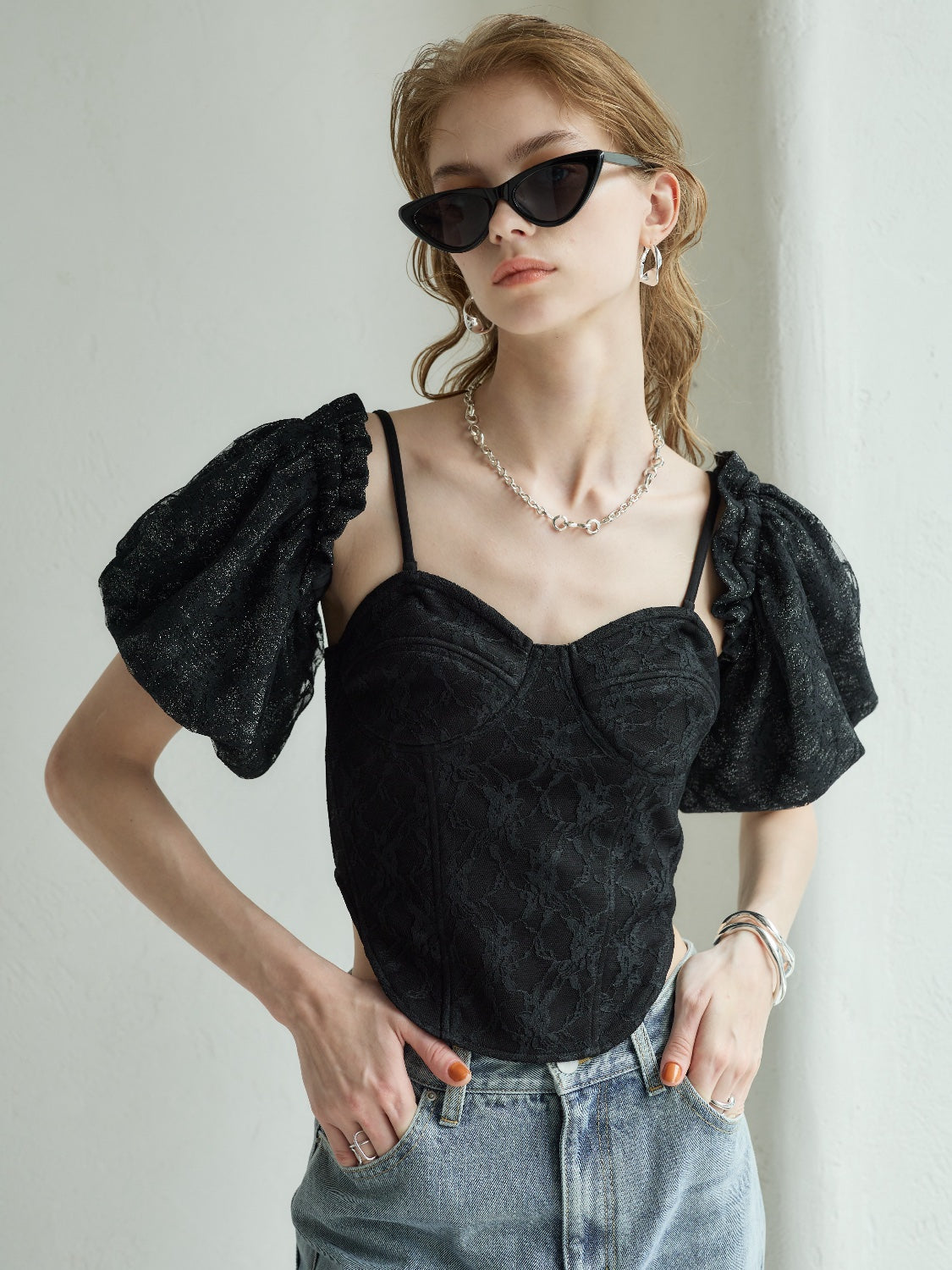 Lace Layer Bolero & Bustier