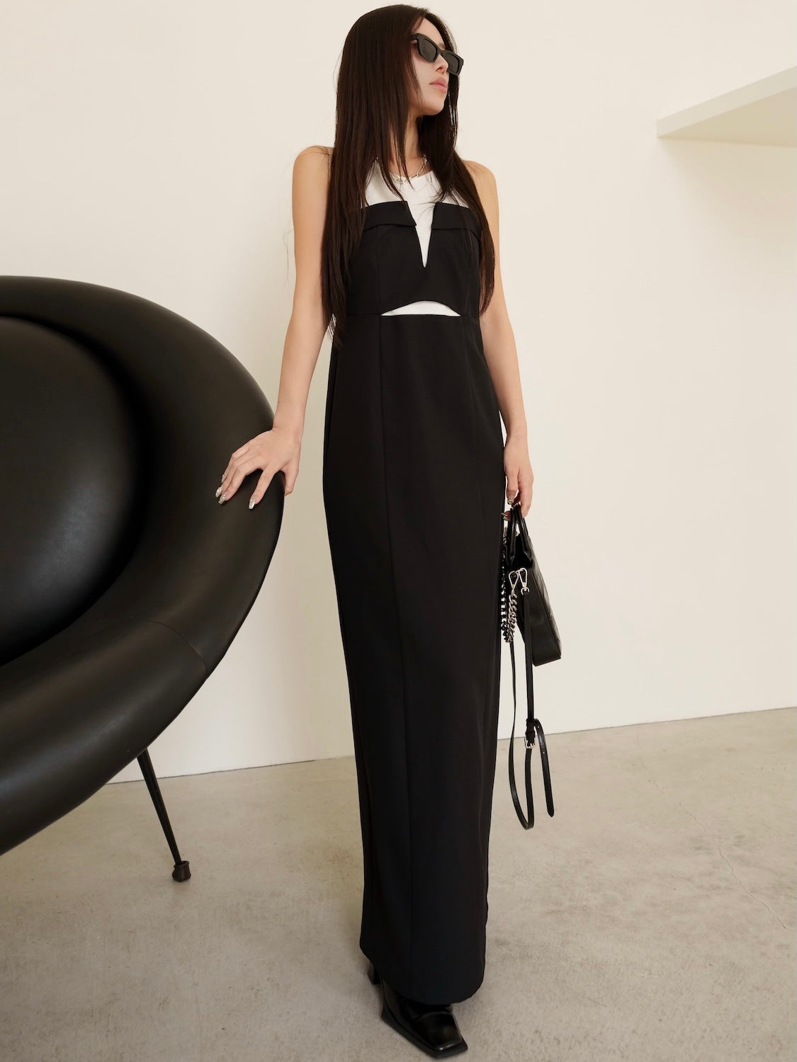 Rib ドッキング ワンピース