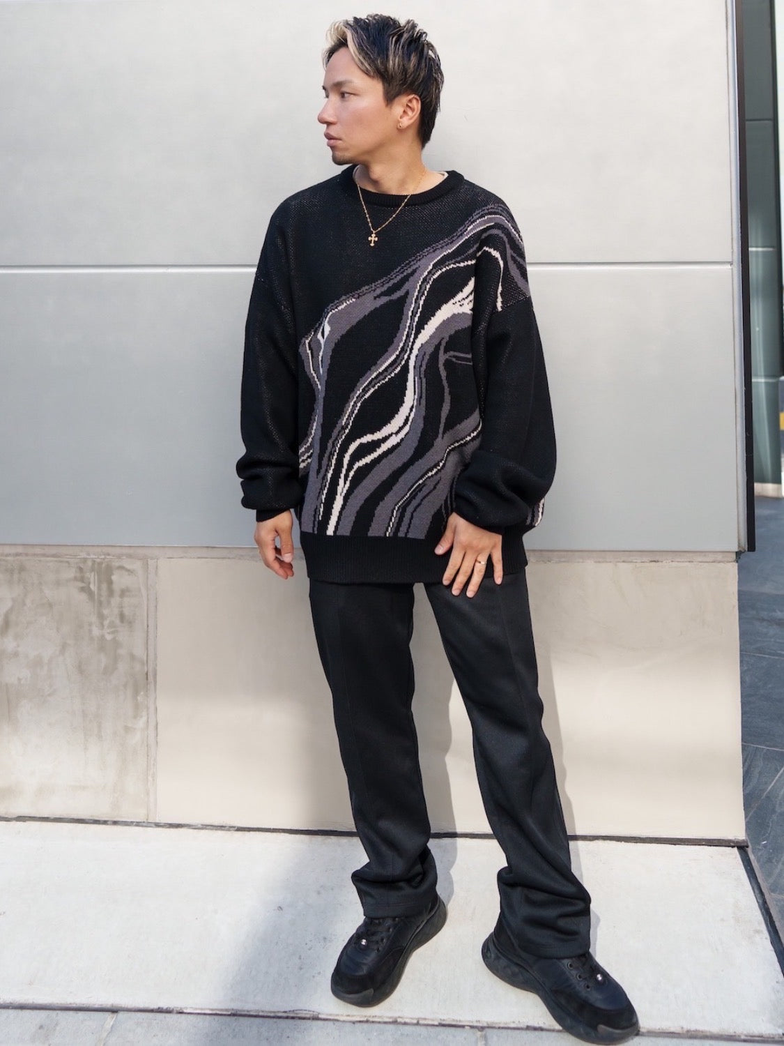 MODEL:167cm<br>着用サイズ:1<br>COLOR:ブラック