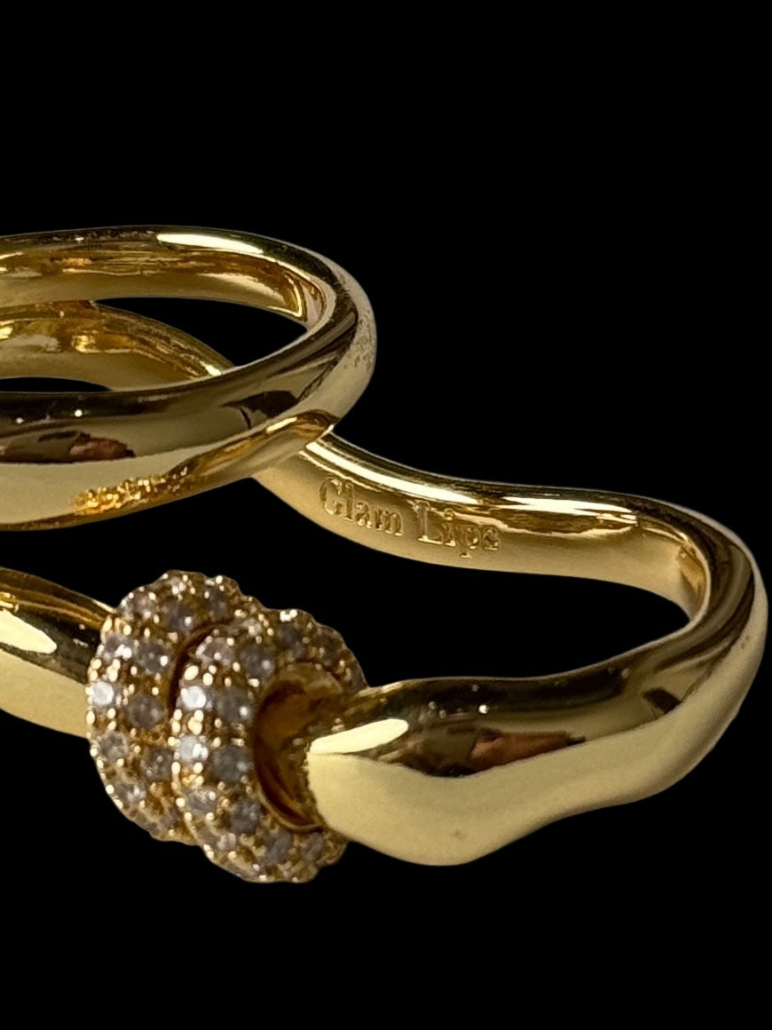 パヴェチャーム NUANCE Twin リング