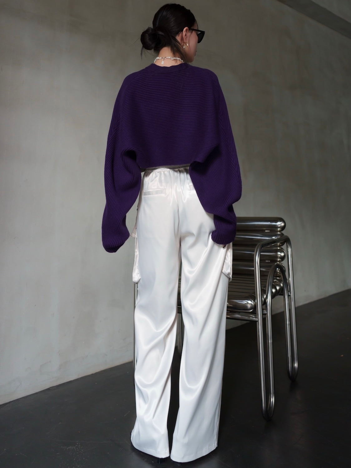 Bolero ドッキング ニット トップス