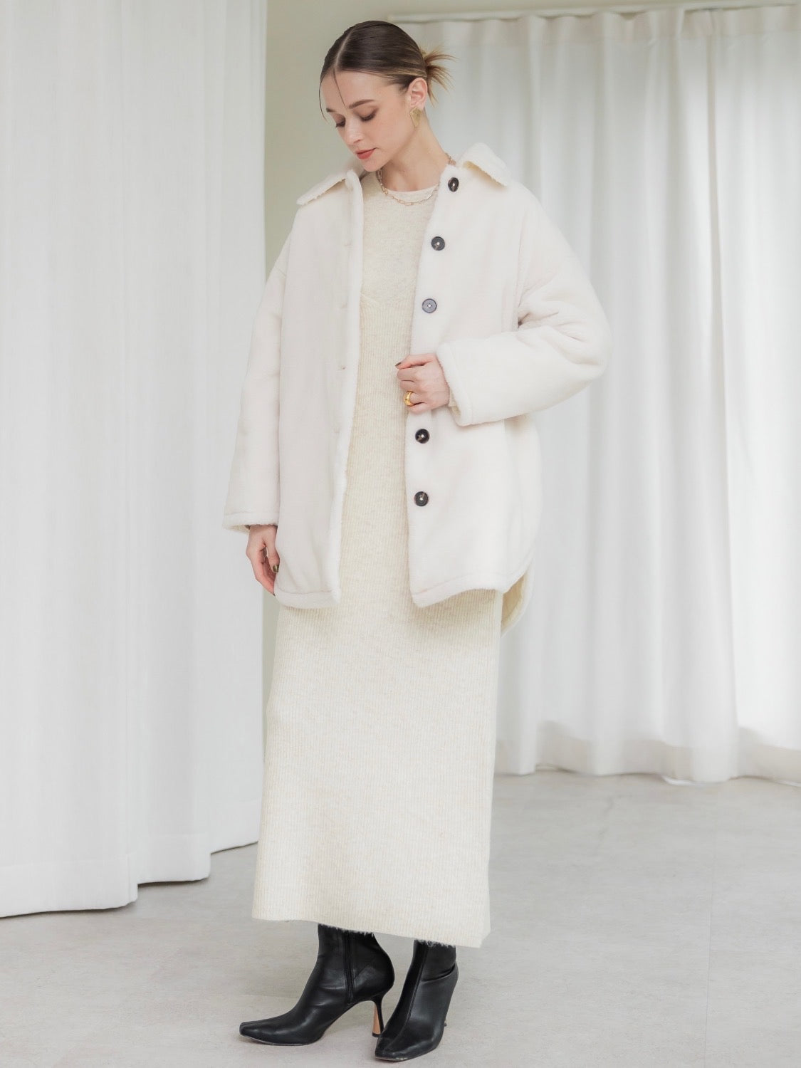 アメリカンスリーブ ニットセット OP