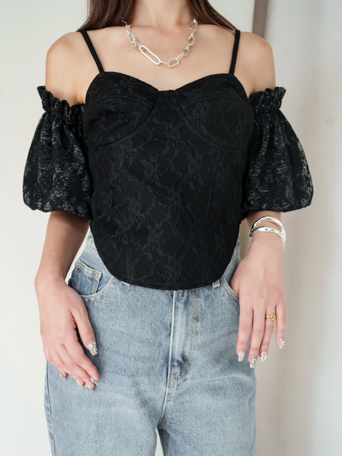 Lace Layer Bolero & Bustier