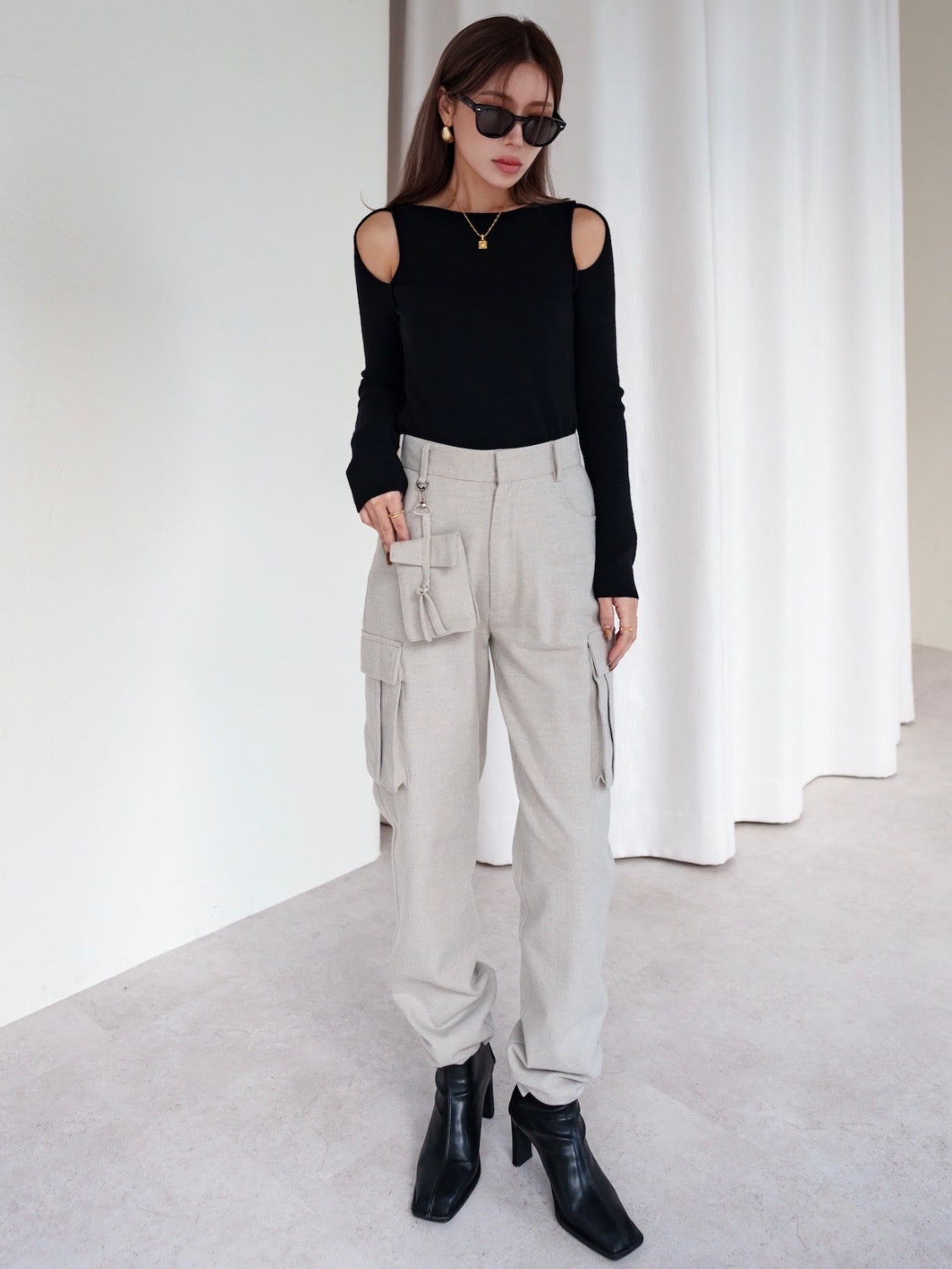 Wool Cargo Pants