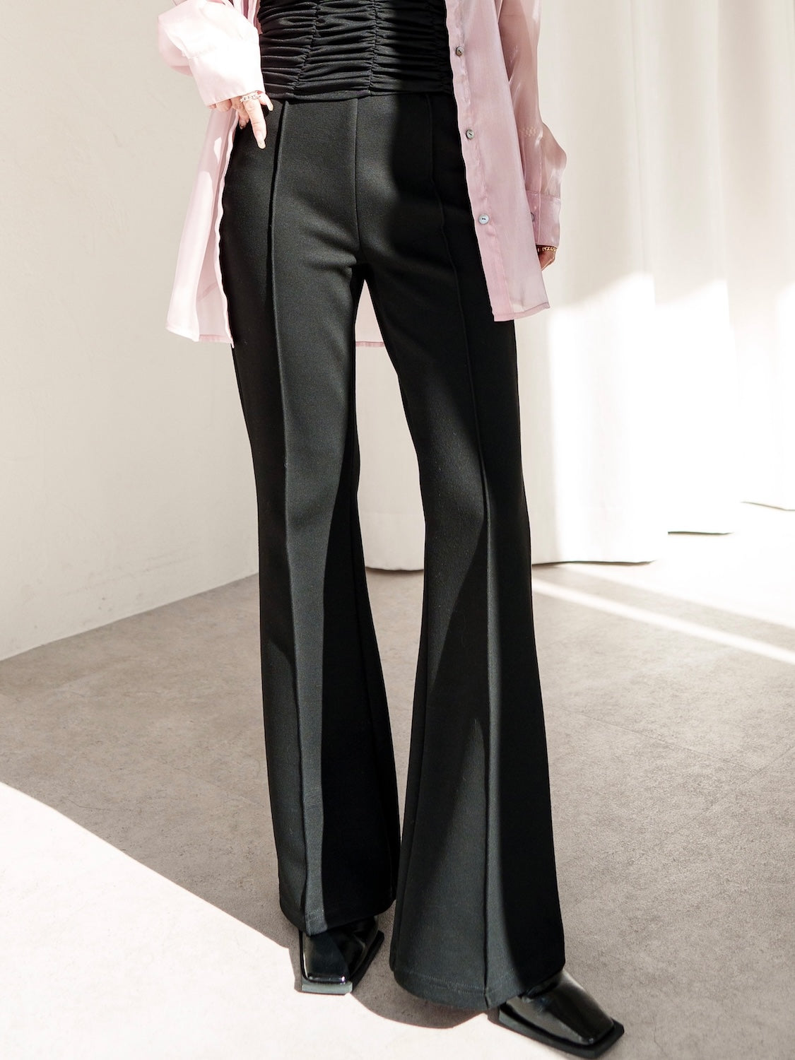 MODEL:159cm<br>COLOR:ブラック