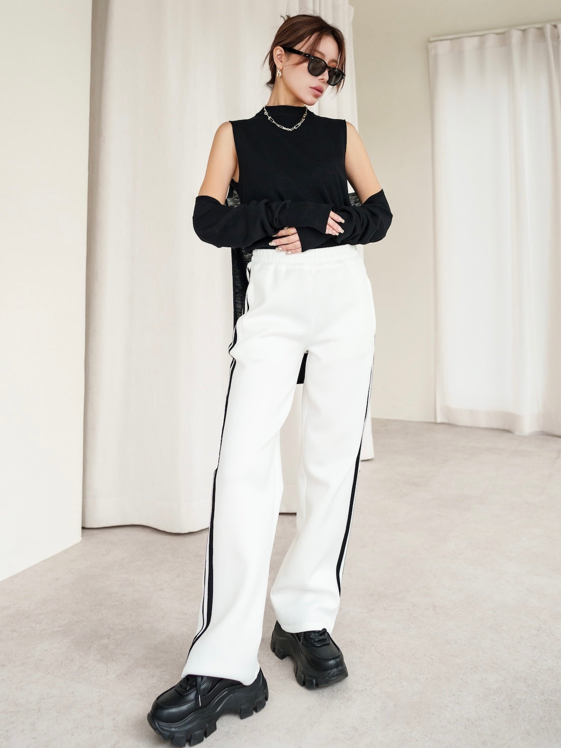 Sideline Straight Jersey-pants