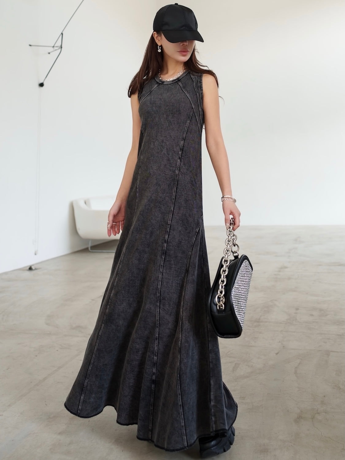 MODEL:159cm<br>COLOR:ブラック