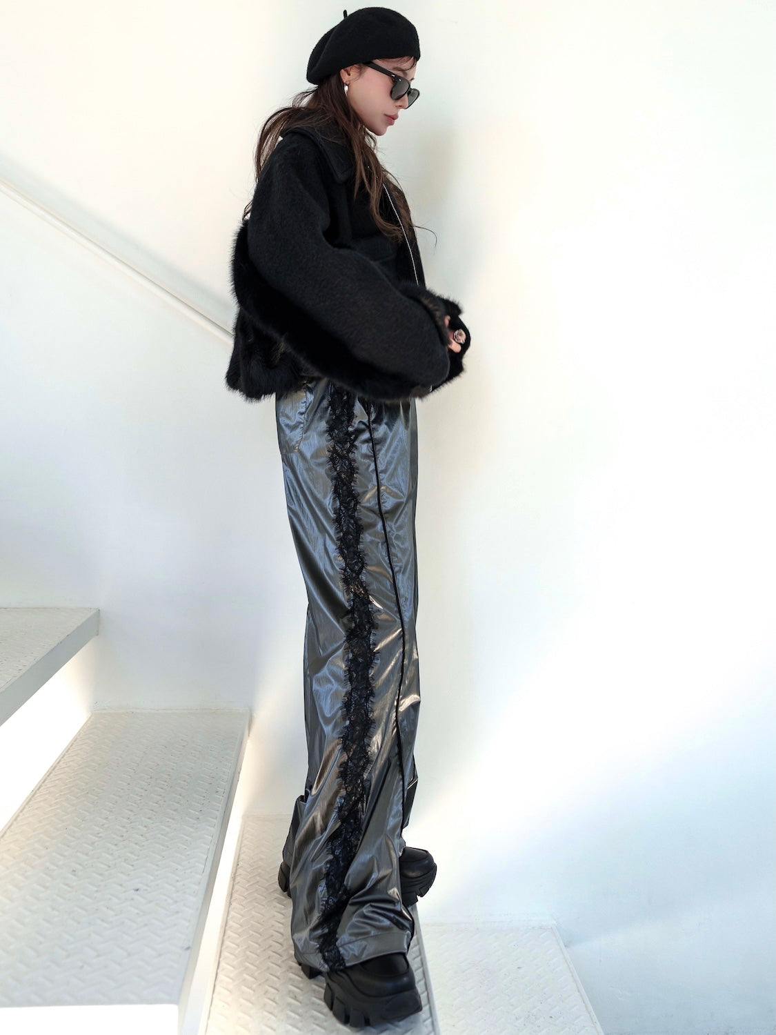 MODEL:159cm<br>COLOR:チャコール