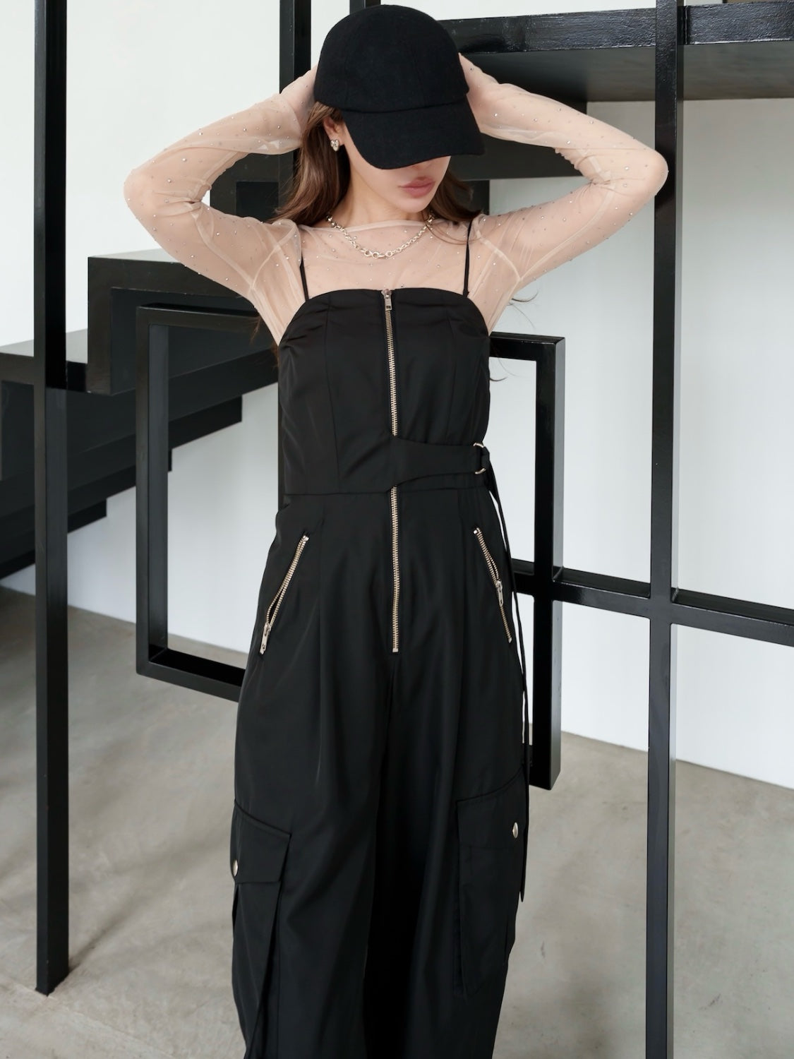 Design-belt ベア オールインワン