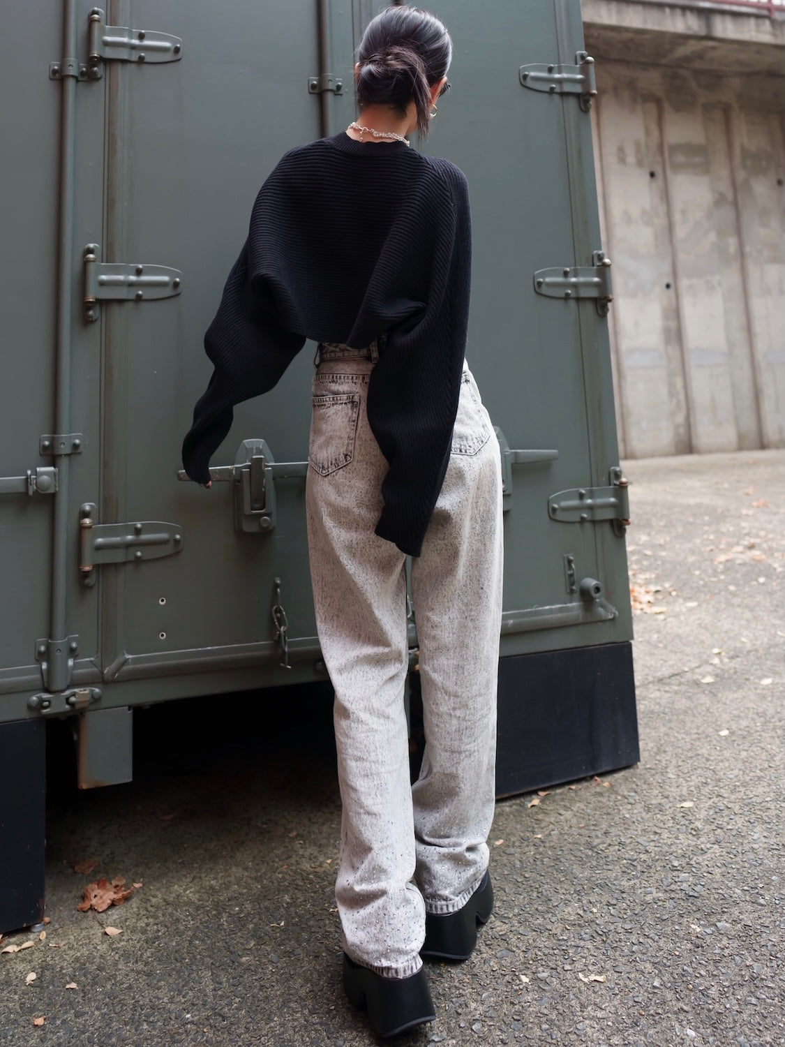 Bolero ドッキング ニット トップス