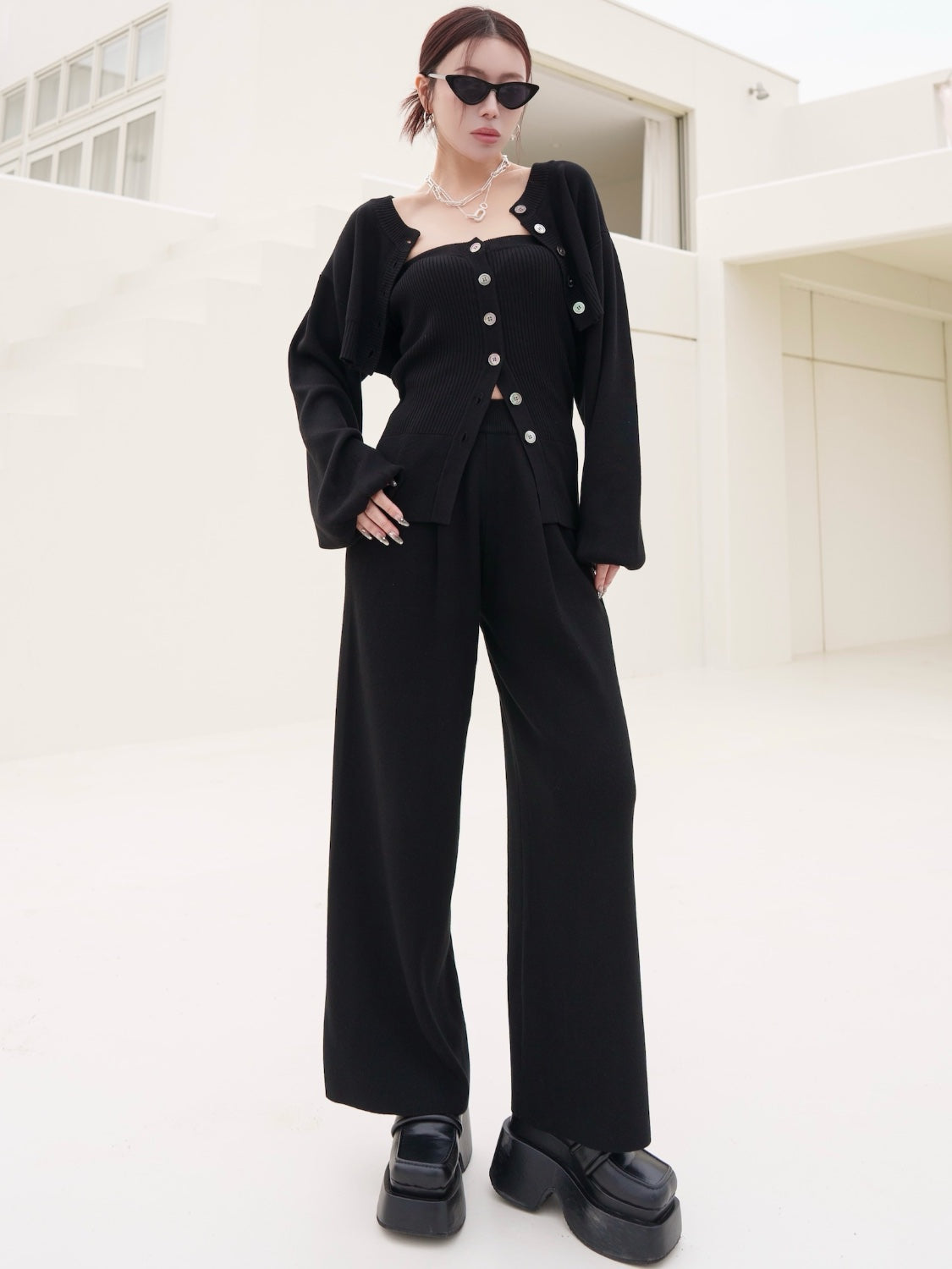 Multi-way 3ピース KNIT セットアップ